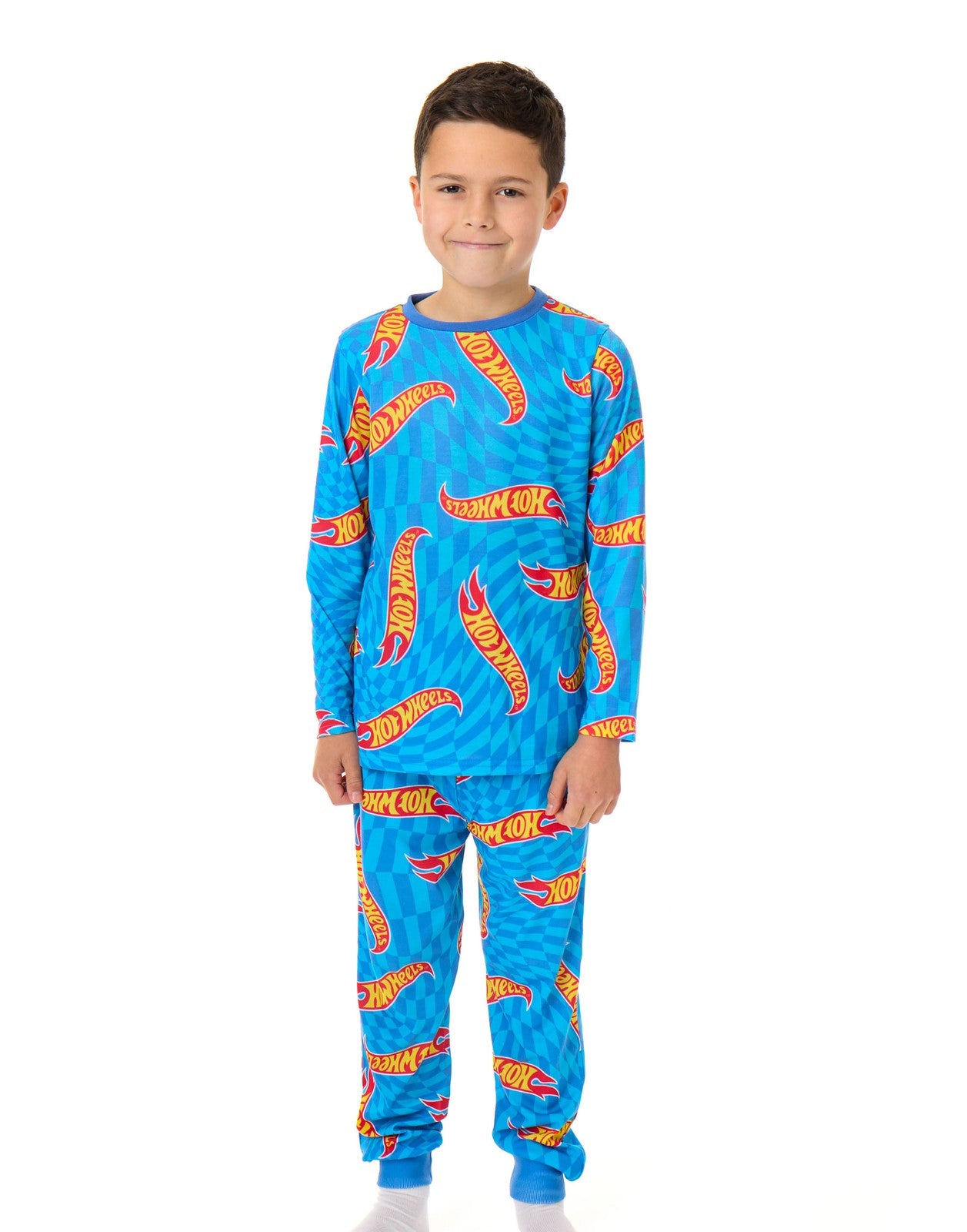 Hot Wheels Multi-Pack of 2 Long Leg Pyjama Set | Boys Multicoloured | Official M