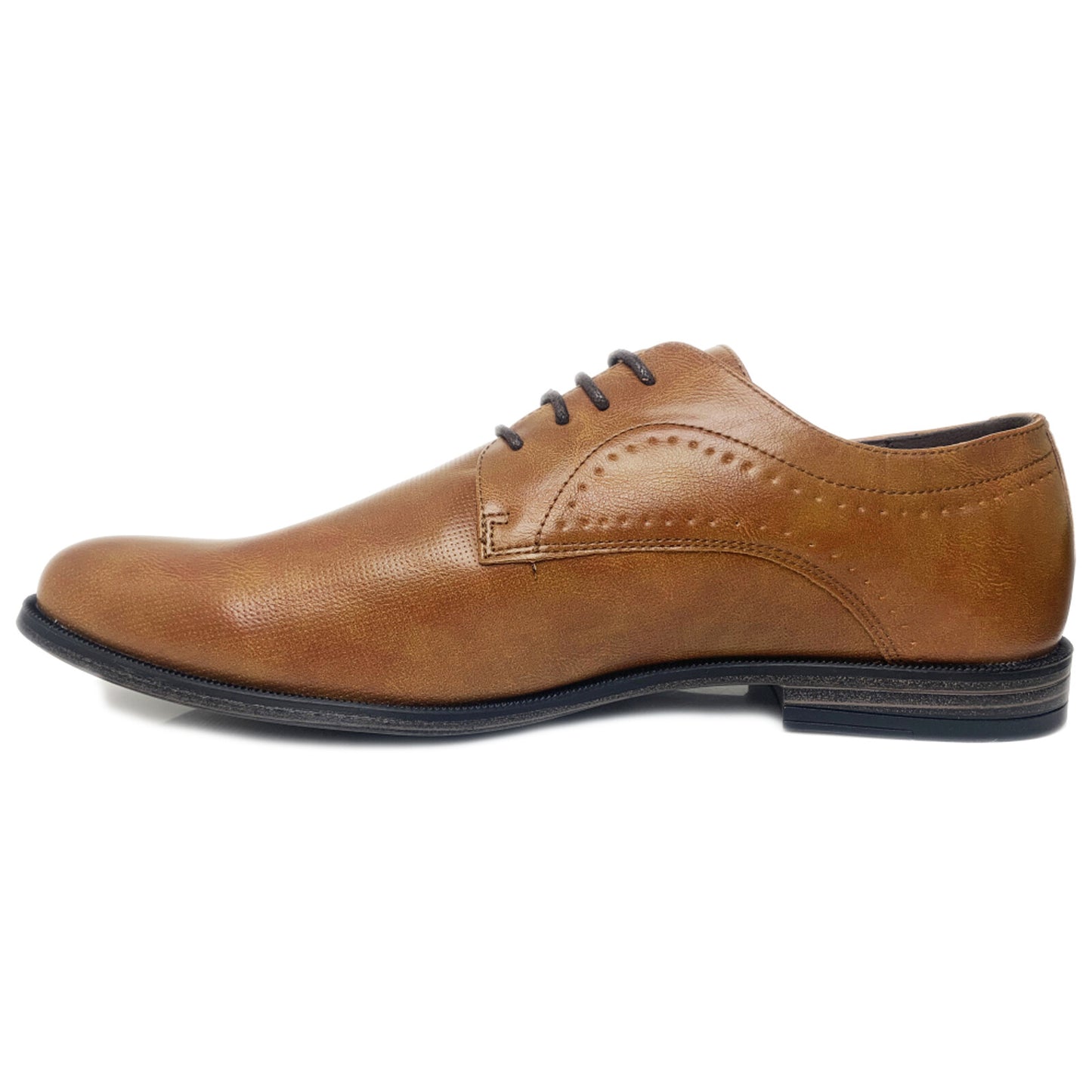 MENS FORMAL SHOES FAUX LEATHER SMART DRESS WEDDING OFFICE WORK CASUAL BOOTS MOCS
