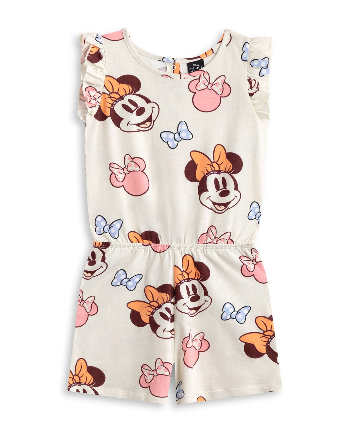 Disney Sleeveless Playsuit | Girls Multicoloured | Official Merch