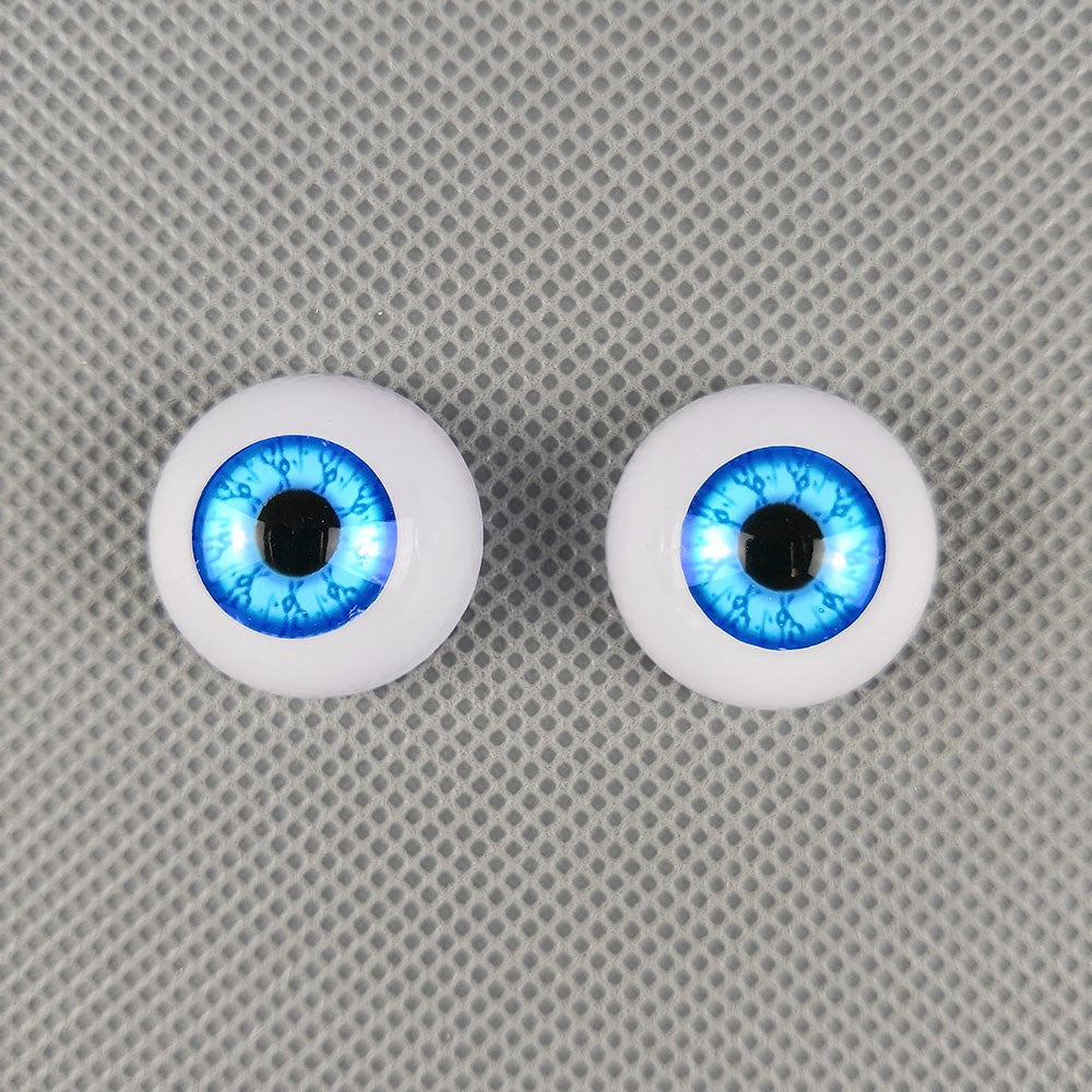 10 Pairs Half Round Acrylic Eyes Eyeballs for Reborn Baby Dolls Kit DIY Repair