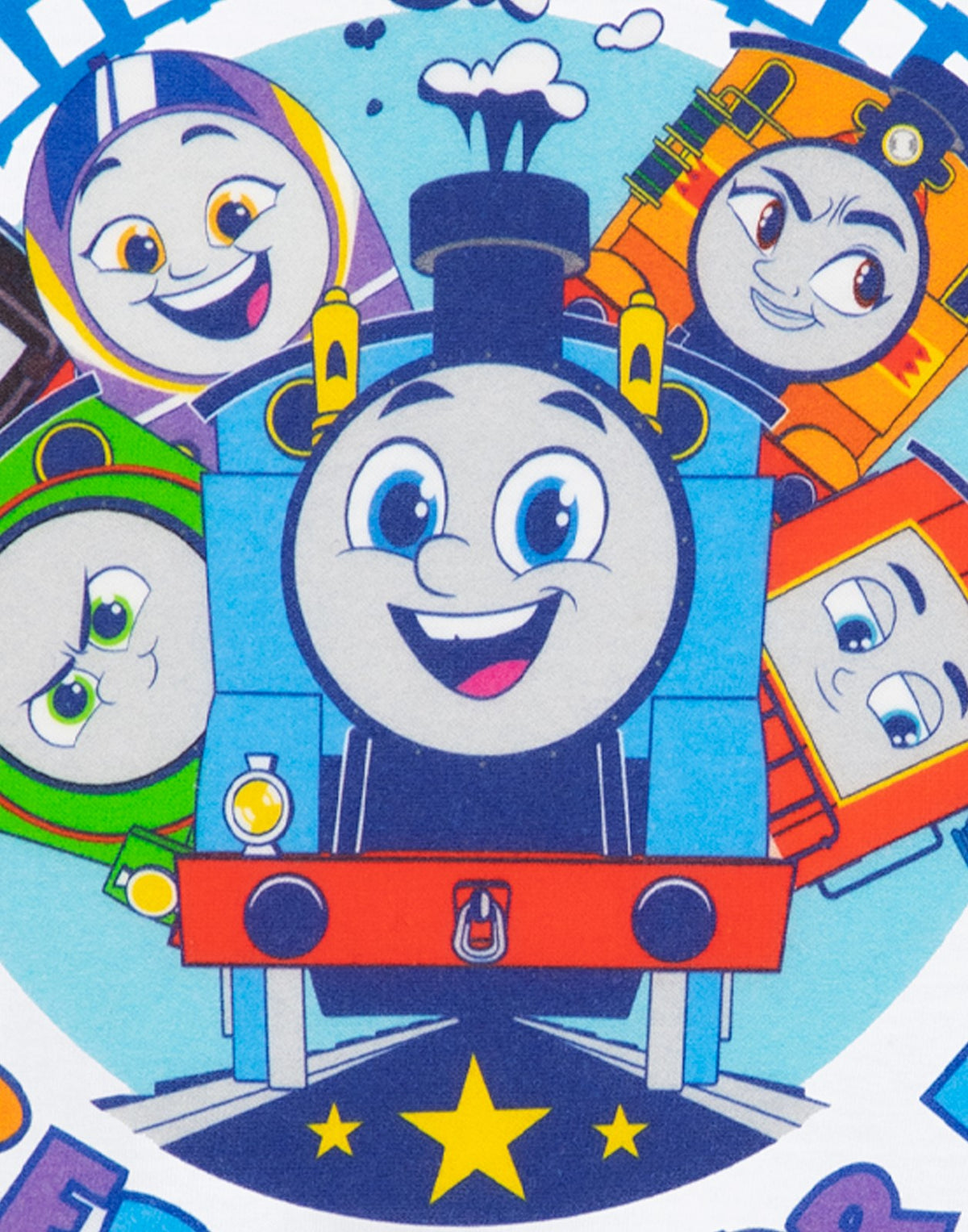 Thomas and Friends Short Sleeved T-Shirt | Boys White | Official Merch