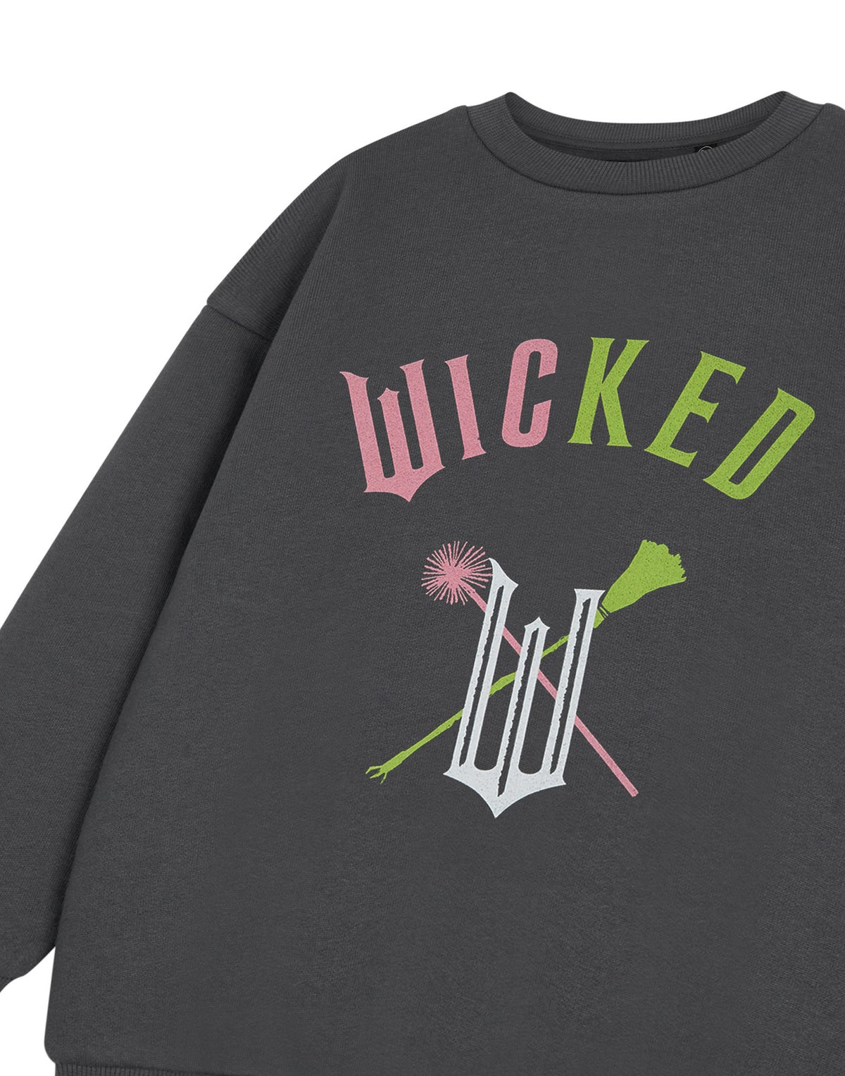 Wicked Sweatshirt | Girls Charcoal | Official Merch
