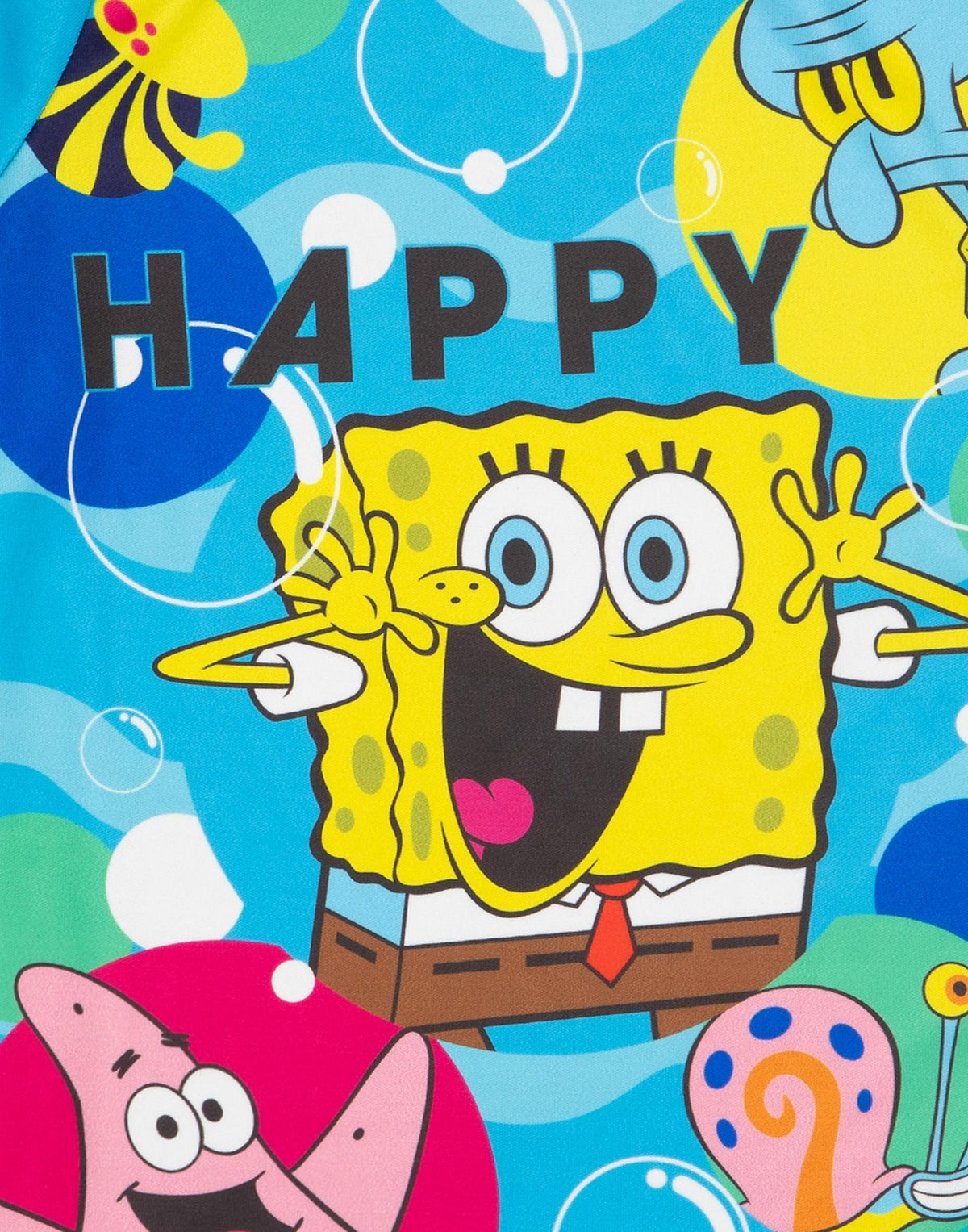 SpongeBob SquarePants Short Sleeve Long Leg Pyjama Set | Boys Blue | Official Me