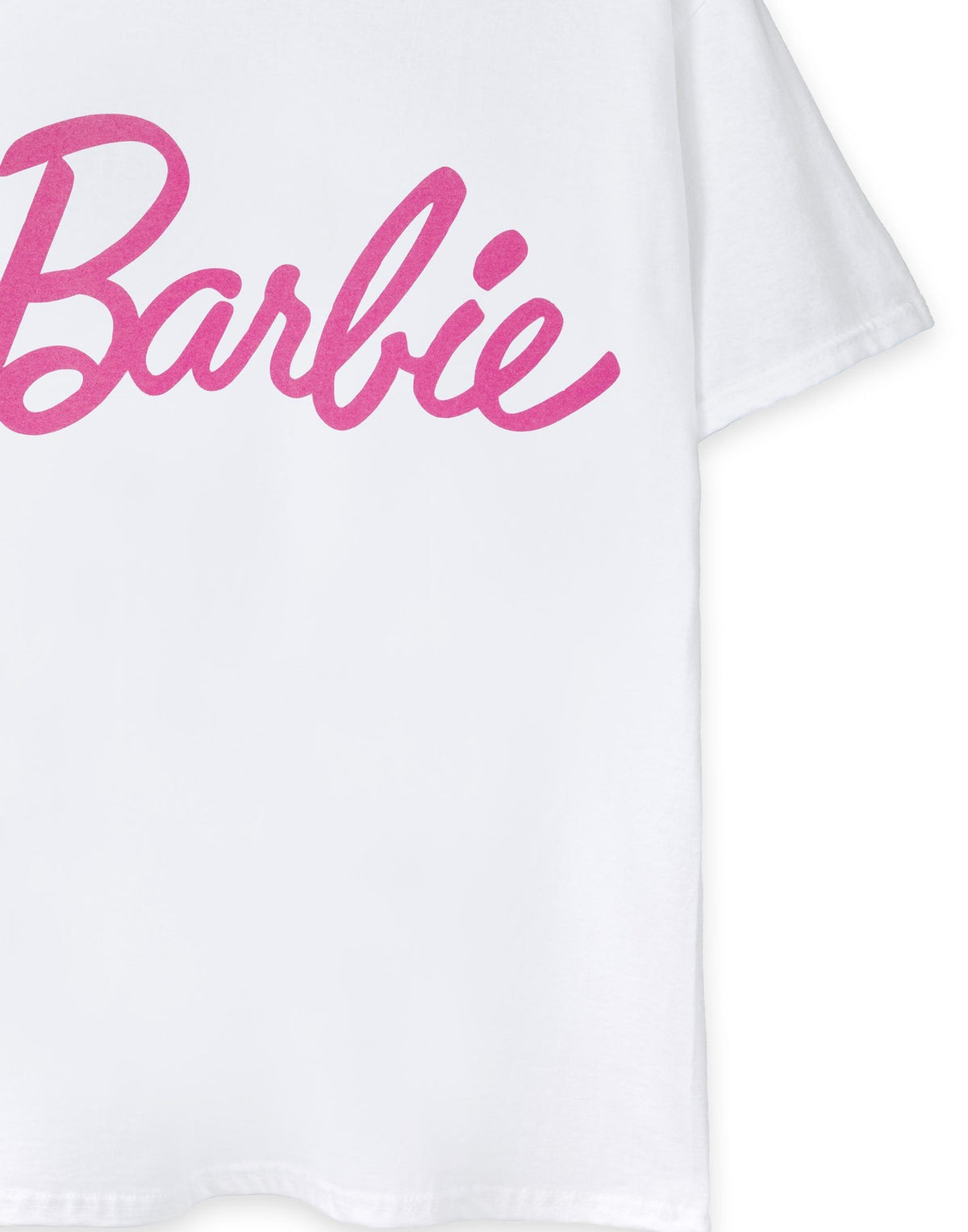 Barbie Short Sleeved T-Shirt | Womens White | Official Merch