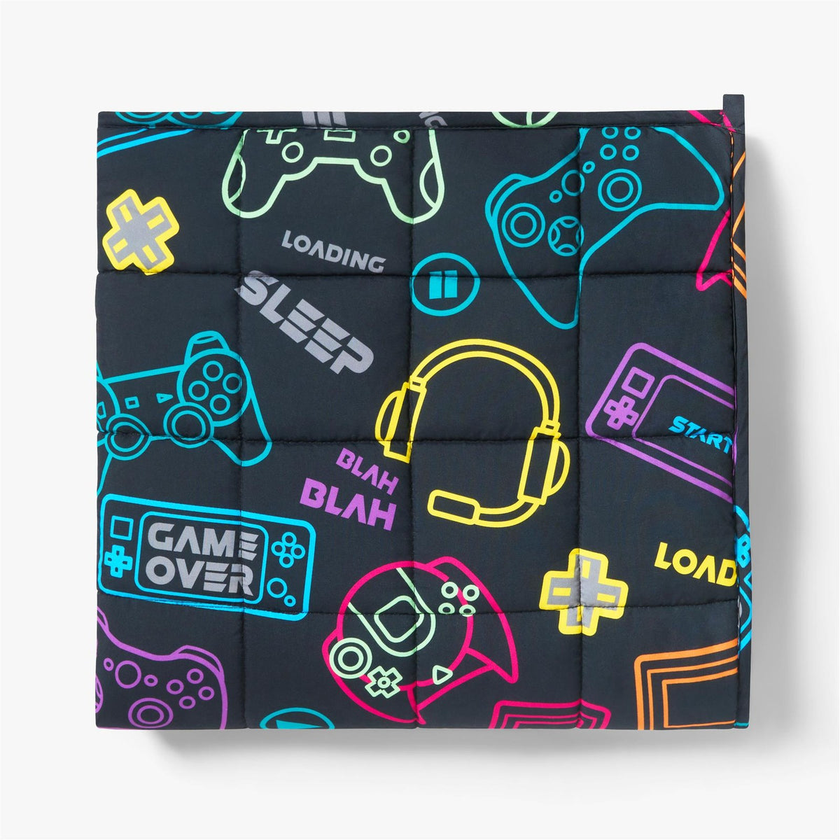 OHS Kids Weighted Blanket Gaming Print Soft Throw Anxiety Stress Relief Sleep