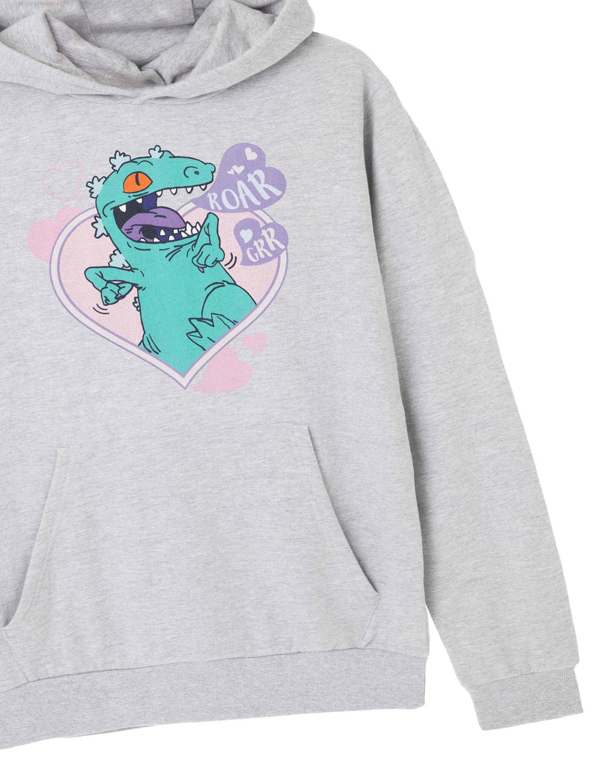 Rugrats Hoodie | Womens Grey Marl | Official Merch