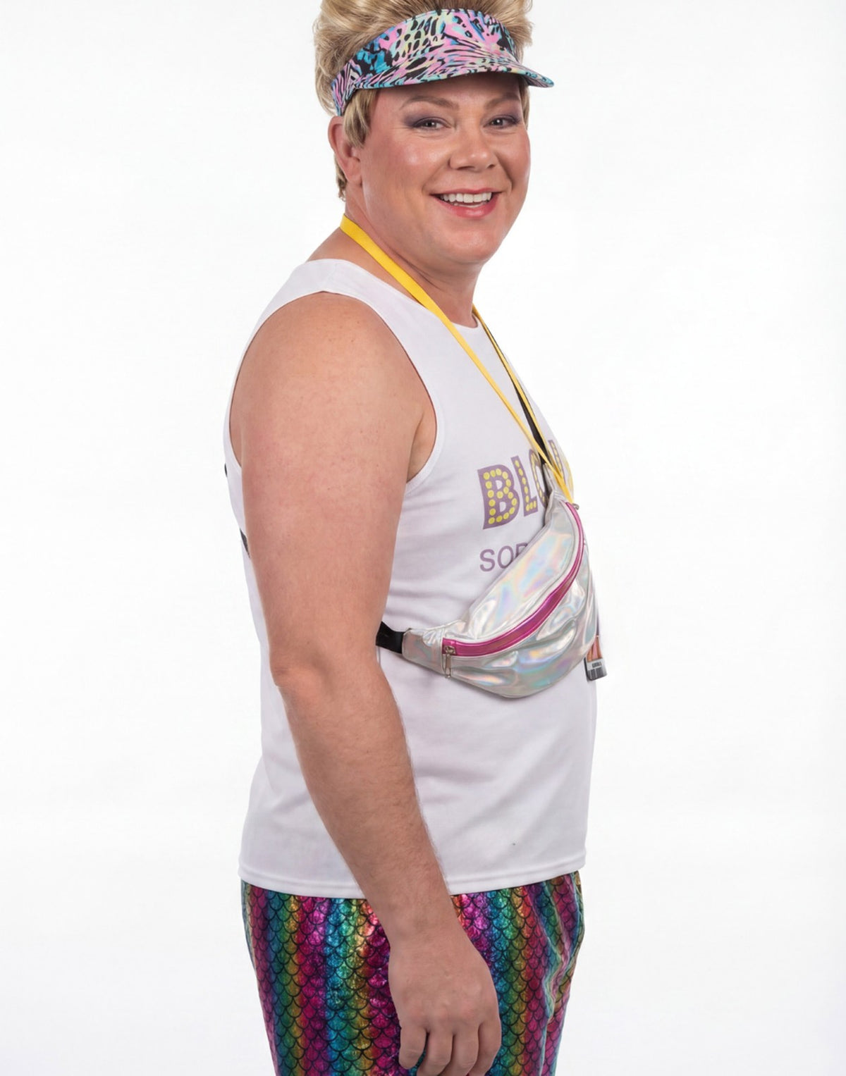 Benidorm 6 Piece Costume | Mens Multicoloured | Official Merch