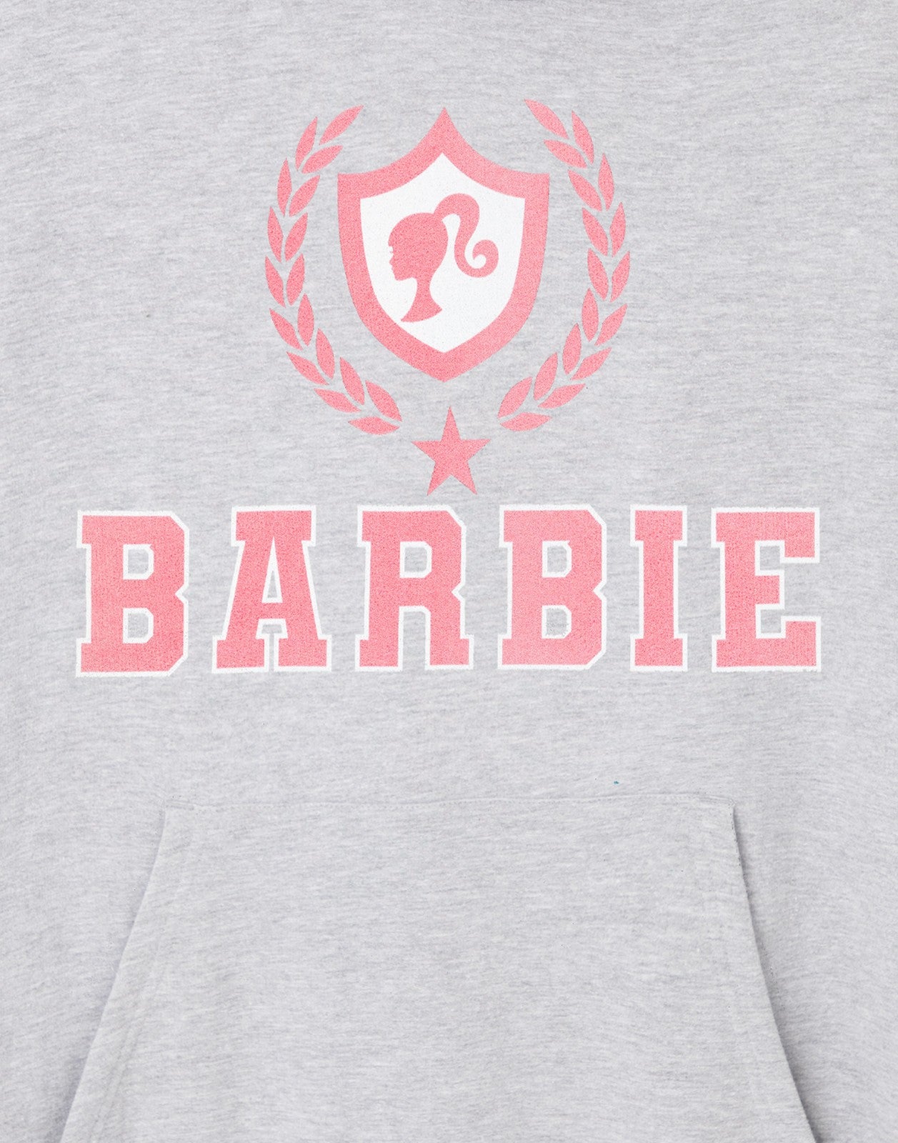 Barbie Hoodie | Womens Grey Marl | Official Merch