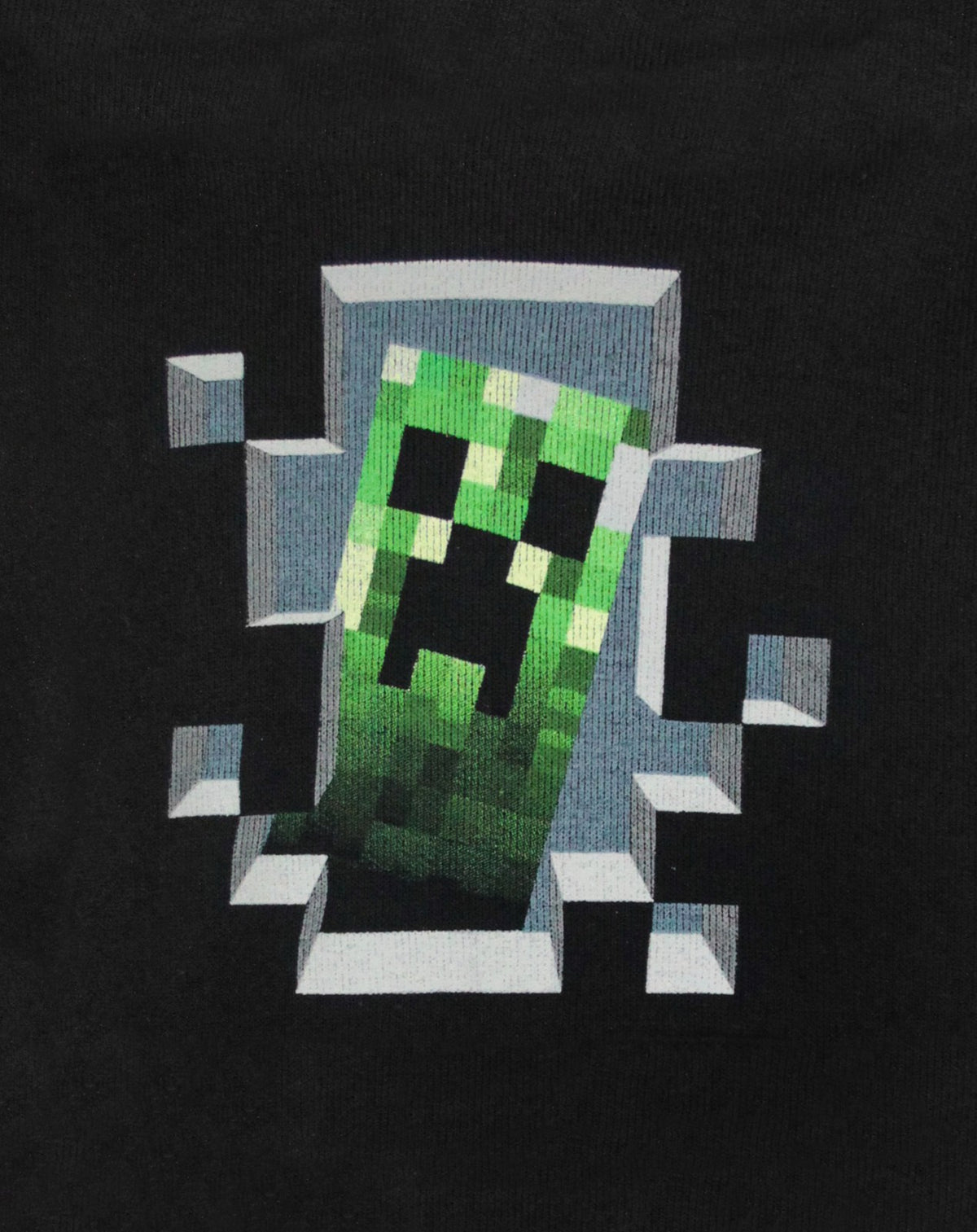 Minecraft Hoodie | Boys Black Gaming | Official Merch