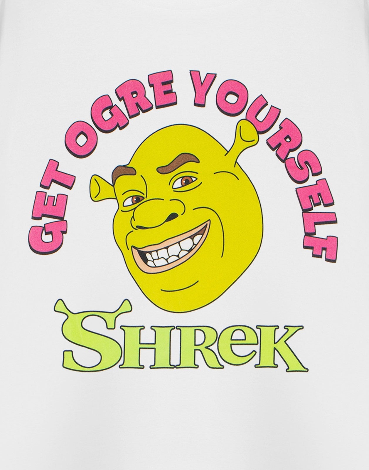 Shrek Short Sleeved T-Shirt | Unisex White | Official Merch