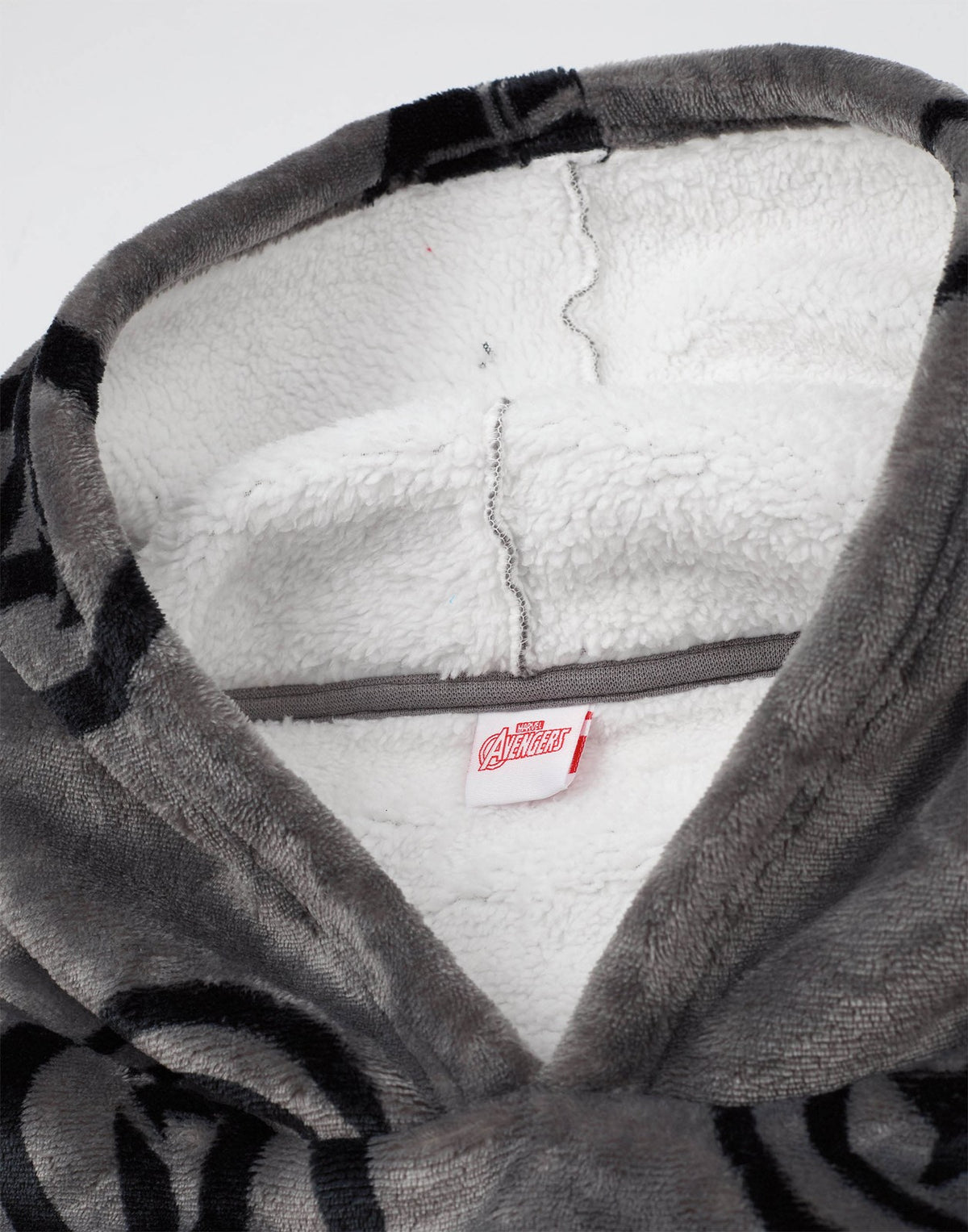 Marvel Blanket Hoodie | Mens Dark Grey | Official Merch