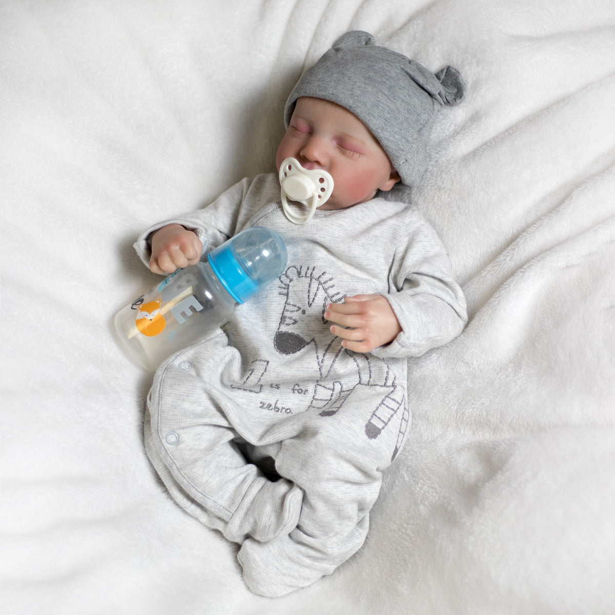 Lifelike Reborn Baby Dolls Vinyl Silicone Realistic Newborn Boy Doll Real Gift