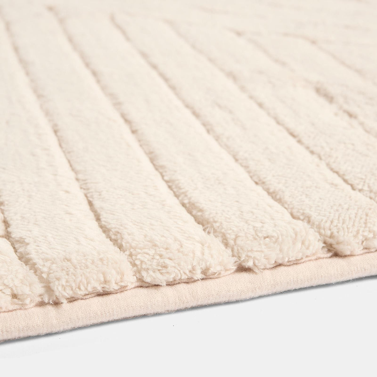 OHS Geo Fleece Rug Modern Non Slip  Tufted Floor Carpet Hallway Rug