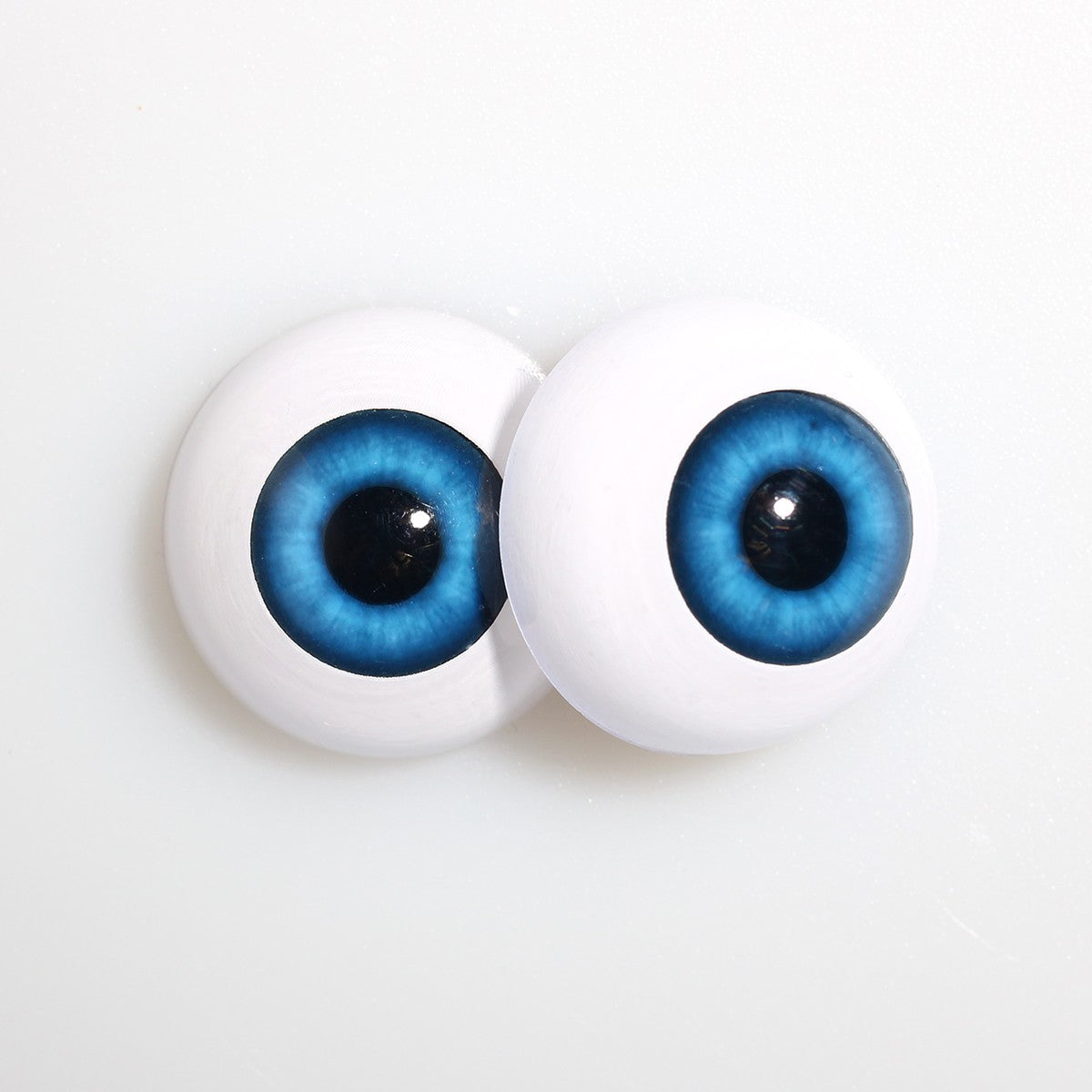 2 Pairs Reborn Baby Doll Eyes Half Round Acrylic Eyeballs Accessories DIY Supply
