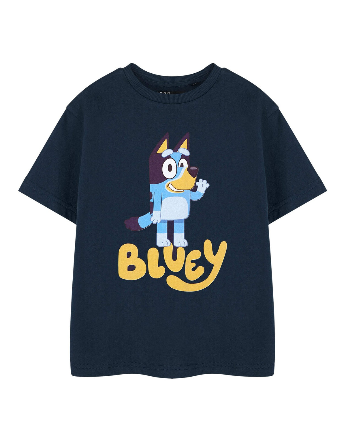 Bluey Short Sleeved T-Shirt | Unisex Kids Navy | Official Merch