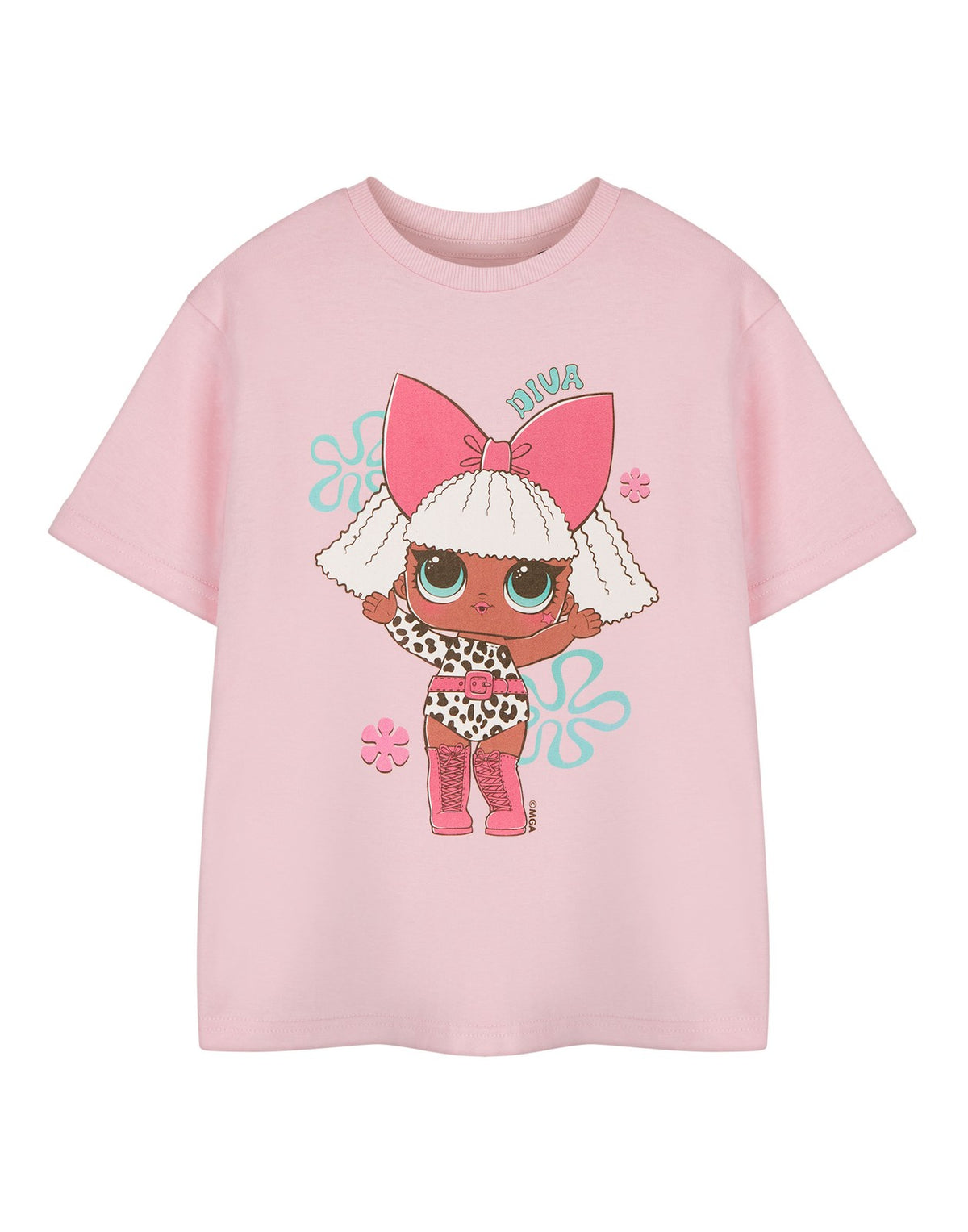 LOL Surprise! Short Sleeved T-Shirt | Girls Pink | Official Merch