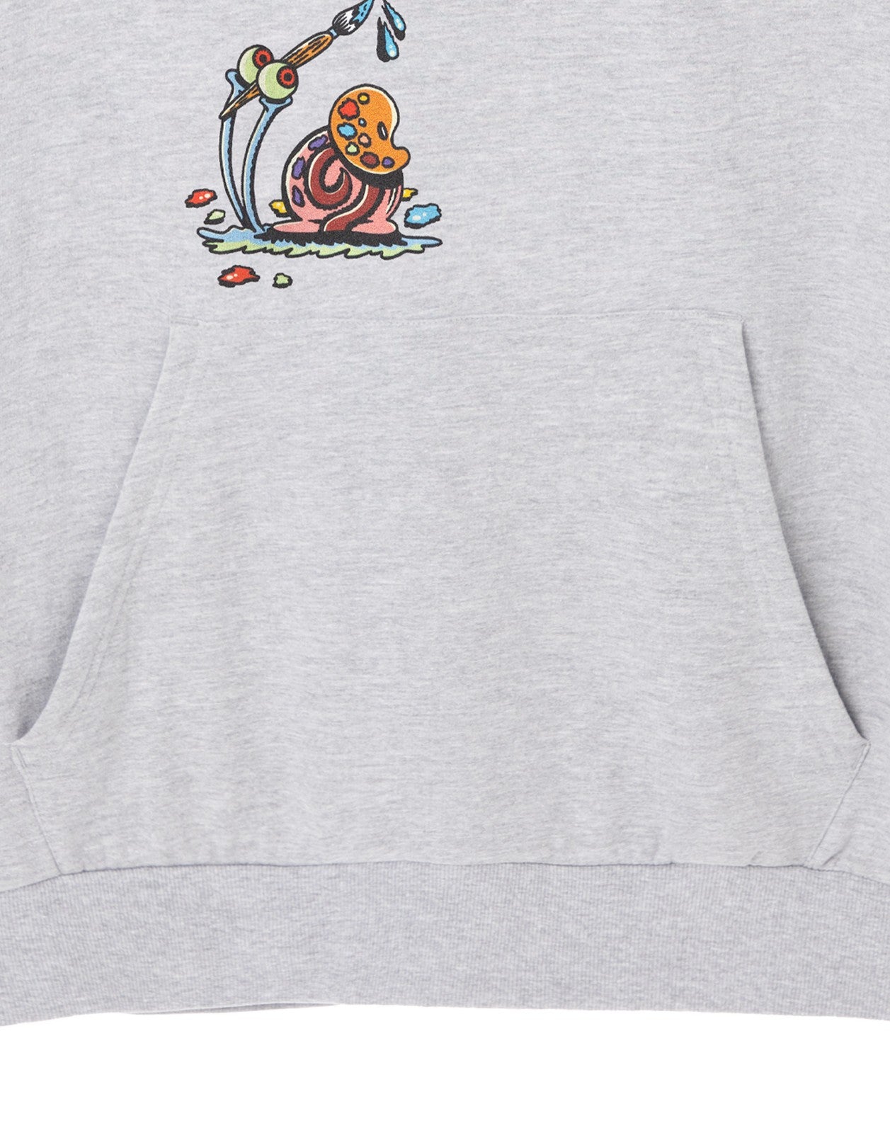 SpongeBob SquarePants Hoodie | Mens Grey Marl | Official Merch