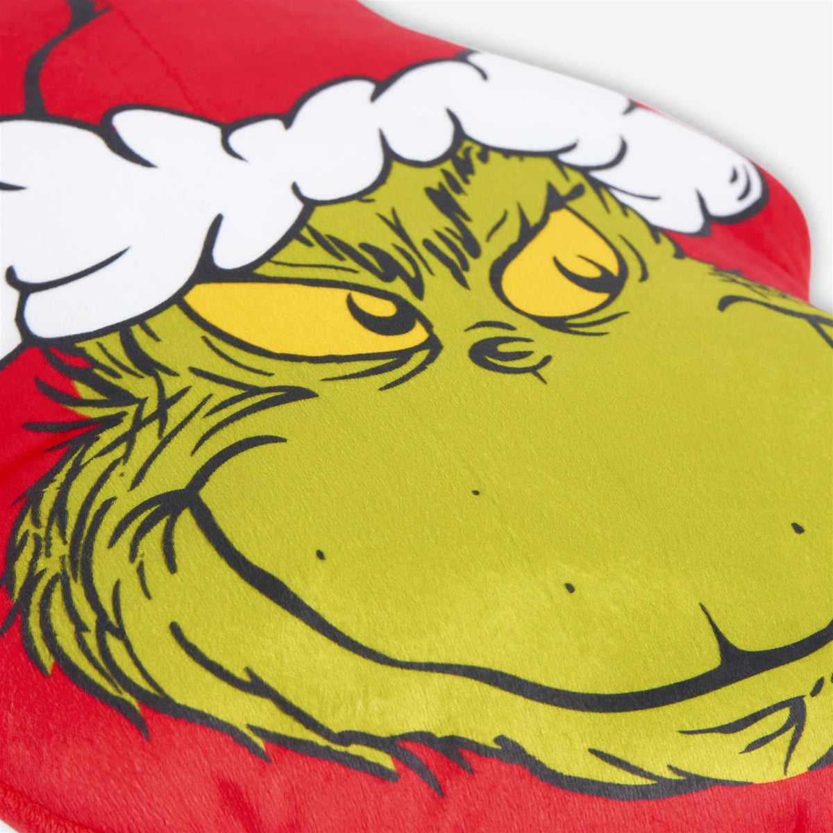OHS Grinch Decorative Cushion Christmas Filled Scatter Pillow Festive Home Decor