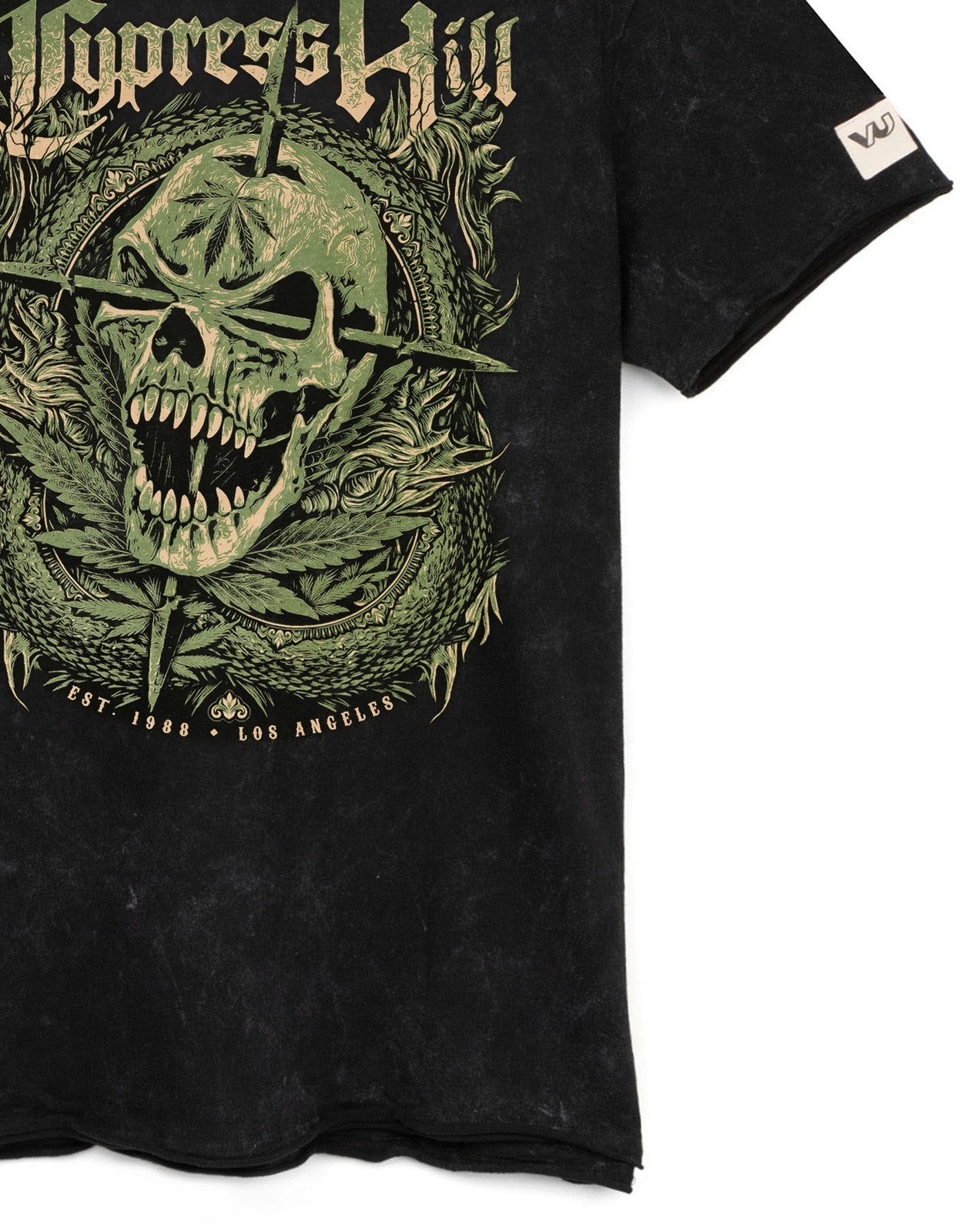 Cypress Hill Short Sleeved T-Shirt | Mens Black | Official Merch