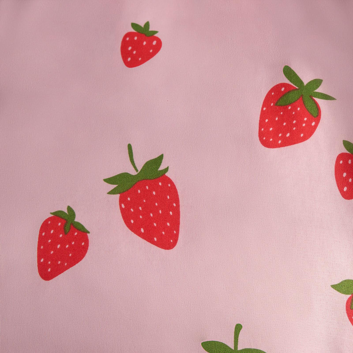 Strawberry Duvet Cover Quilt Set Pillowcase Bed Reversible Check Gingham Bedding