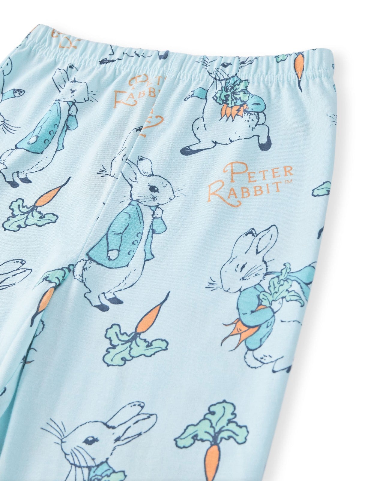 Peter Rabbit Long Sleeve Long Leg Pyjama Set | Boys Blue AOP | Official Merch