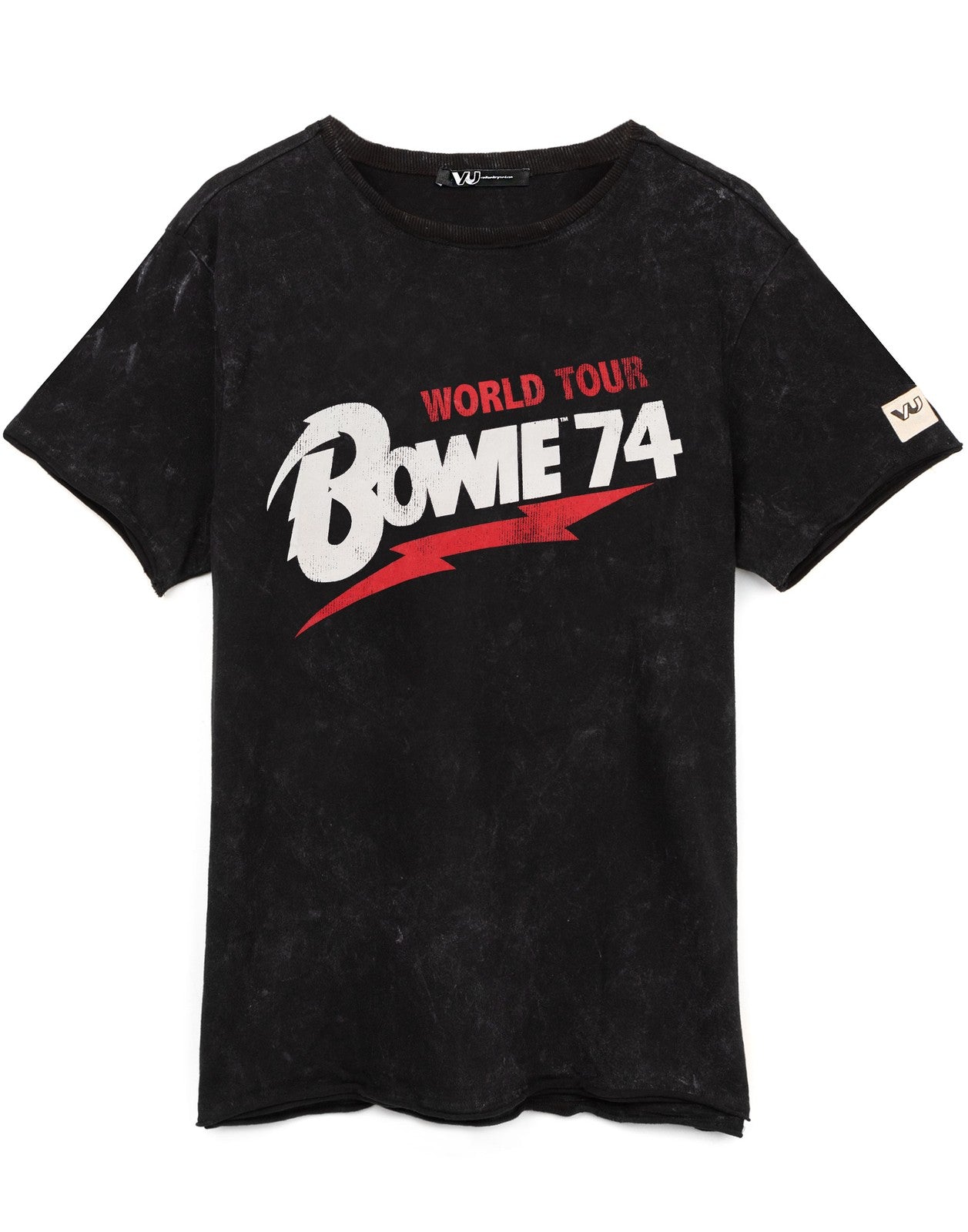 David Bowie Short Sleeved T-Shirt | Mens Black | Official Merch