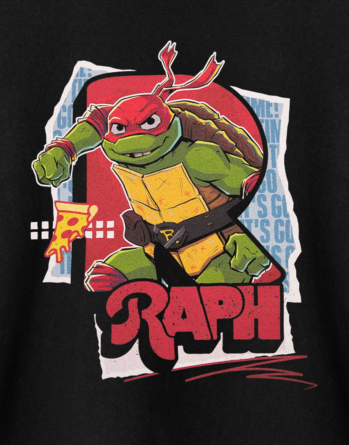 Teenage Mutant Ninja Turtles Short Sleeved T-Shirt | Boys Black | Official Merch