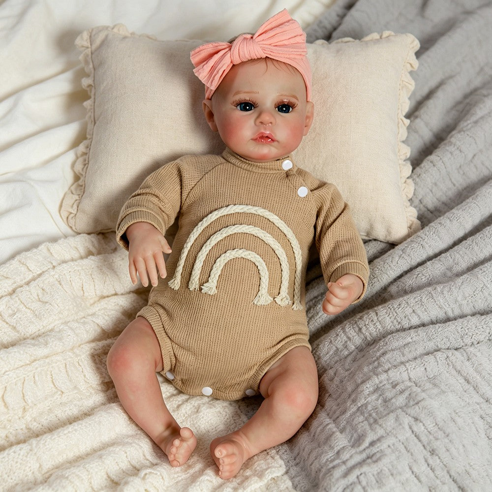 New Lifelike Reborn Baby Dolls Girl Handmade Newborn Doll Realistic Twins Gift