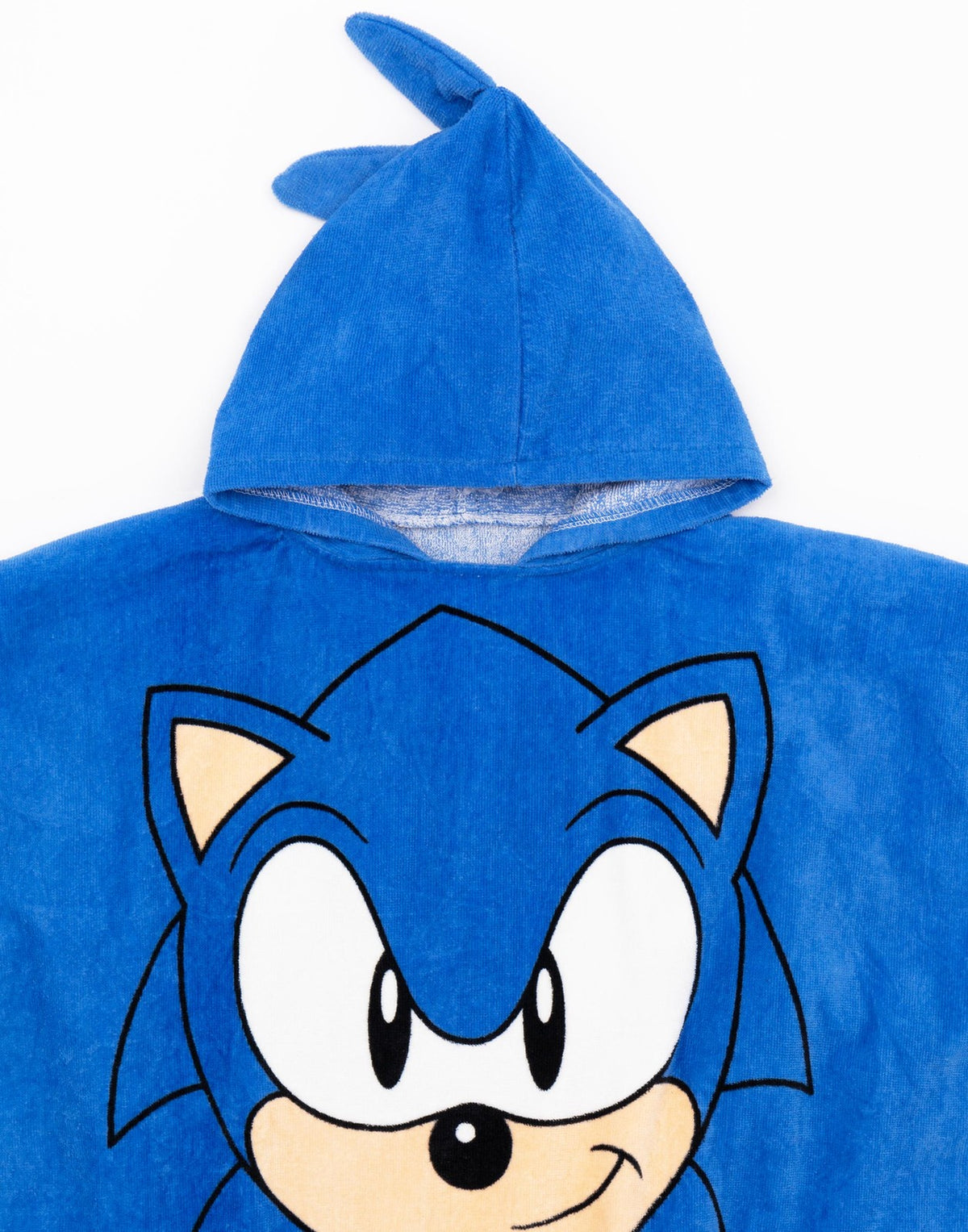 Sonic the Hedgehog Poncho Towel | Unisex Kids Blue | Official Merch