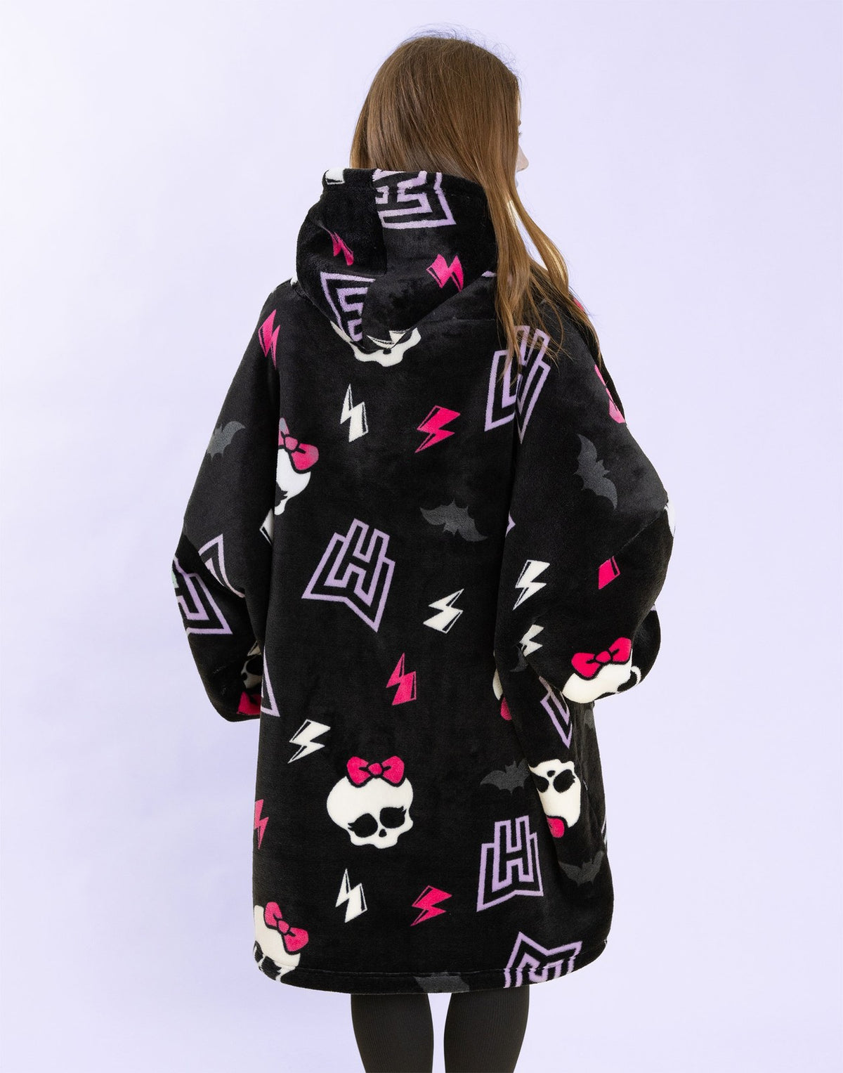Monster High Blanket Hoodie | Womens Multicoloured | Official Merch