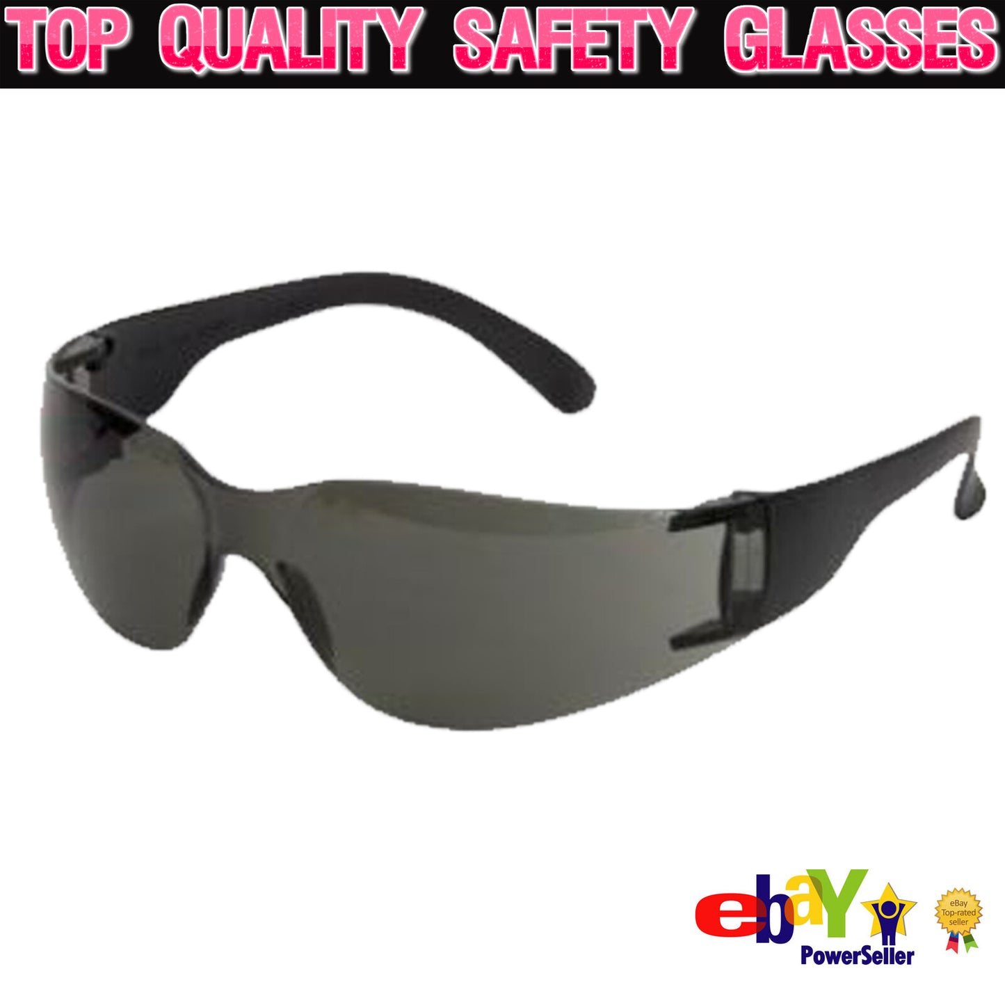 Top Quality Super Touch Safety Glasses Specs Spectacles EN166 Anti-Scratch Lens