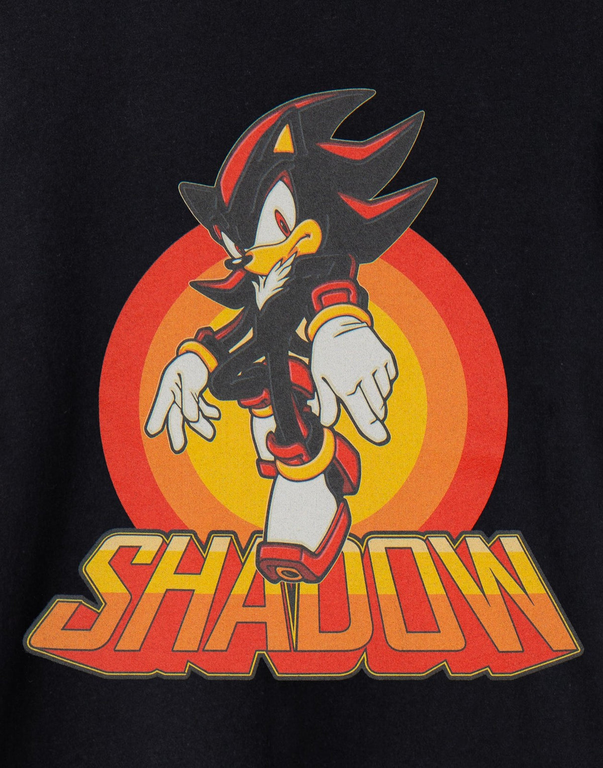 Sonic the Hedgehog Short Sleeved T-Shirt | Boys Black | Official Merch