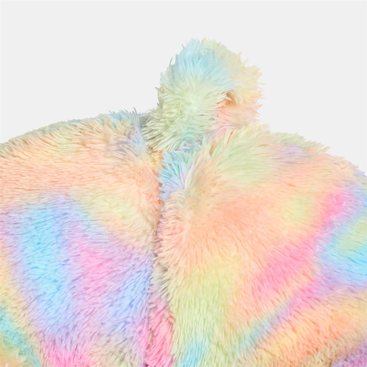 OHS Kids Fluffy Bean Bag Chair Seat Footstool Rest Filled Warm Soft Cushion