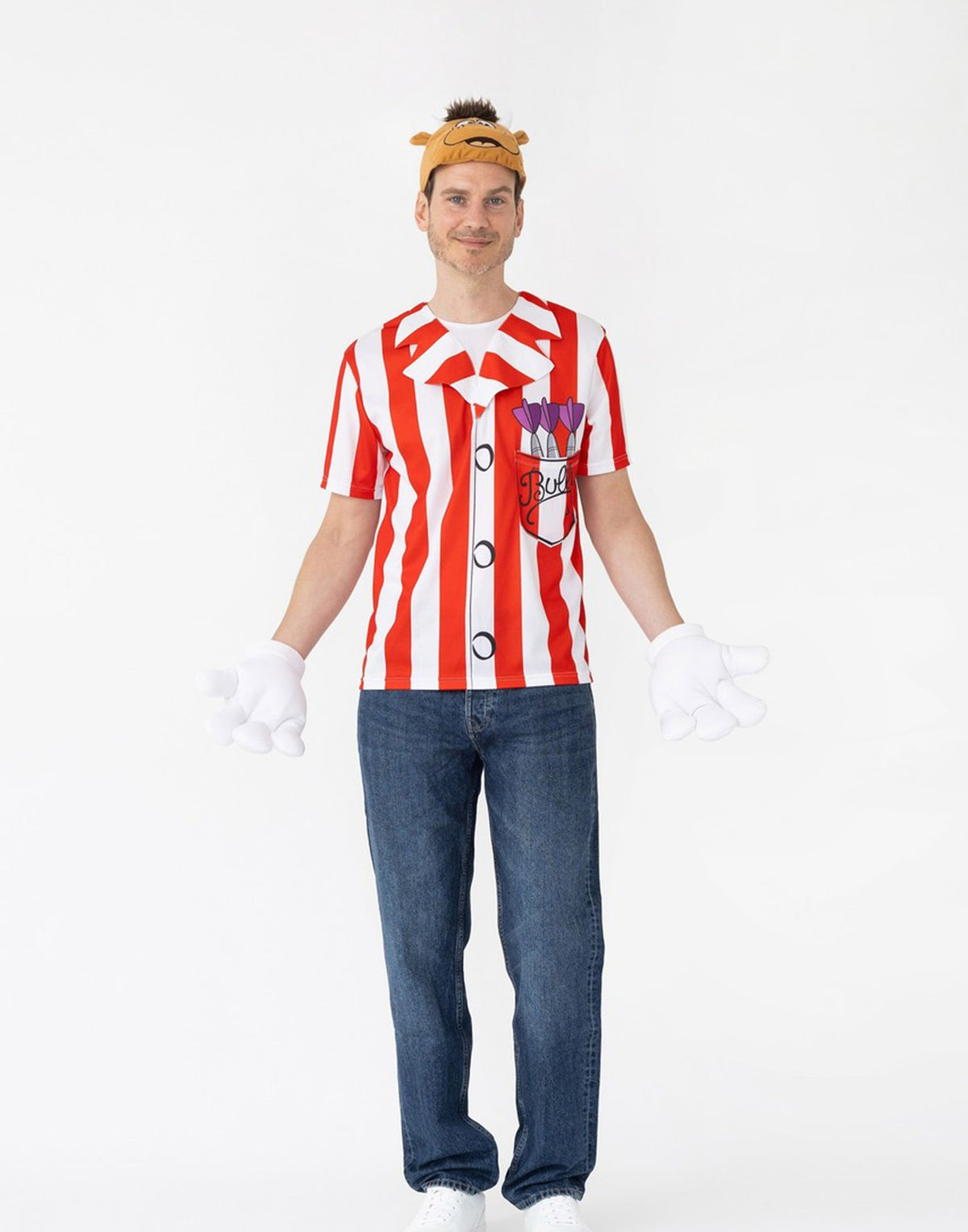 Bullseye 3 Piece Costume | Unisex Multicoloured | Official Merch