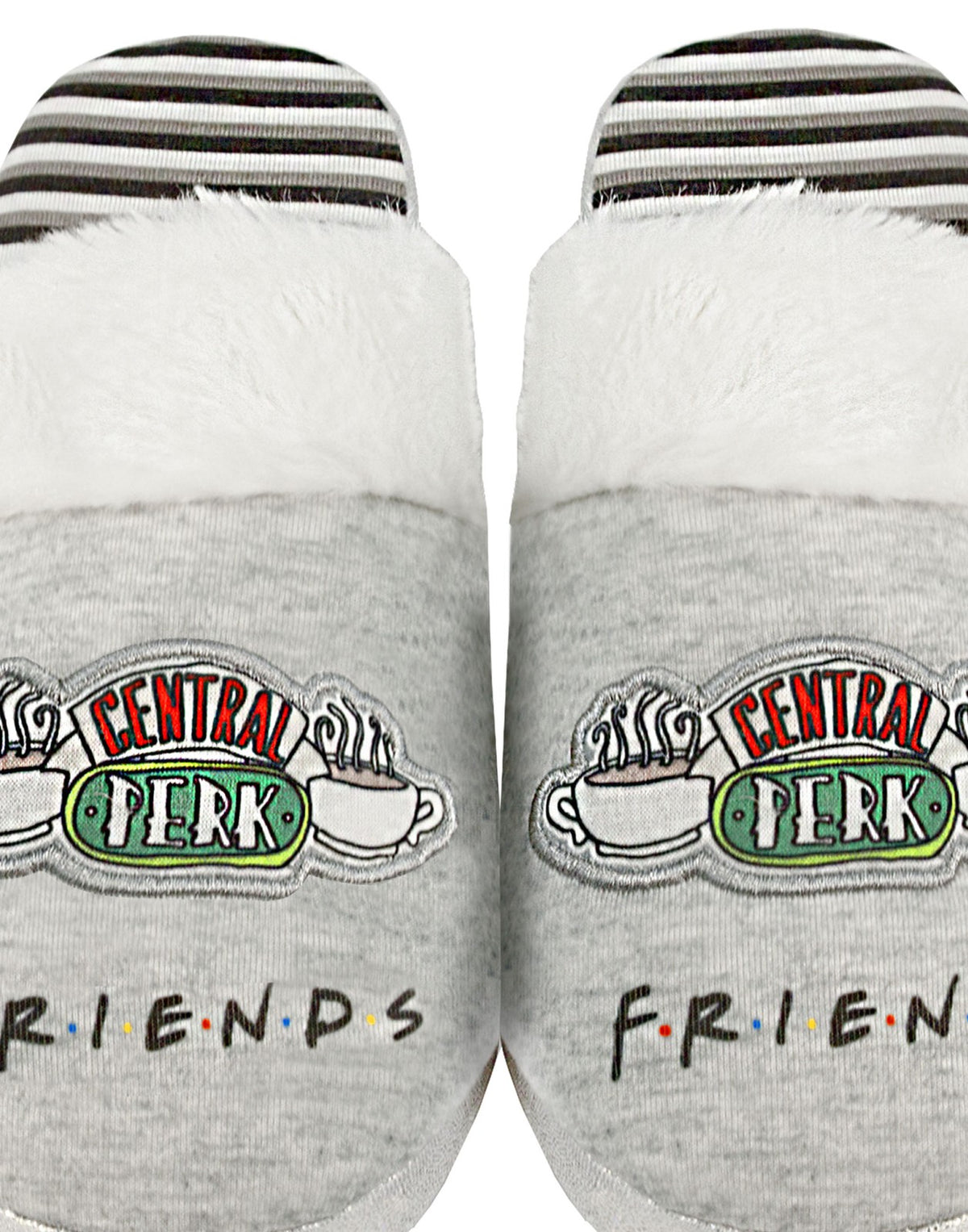 Friends Mule Slippers | Girls Grey | Official Merch