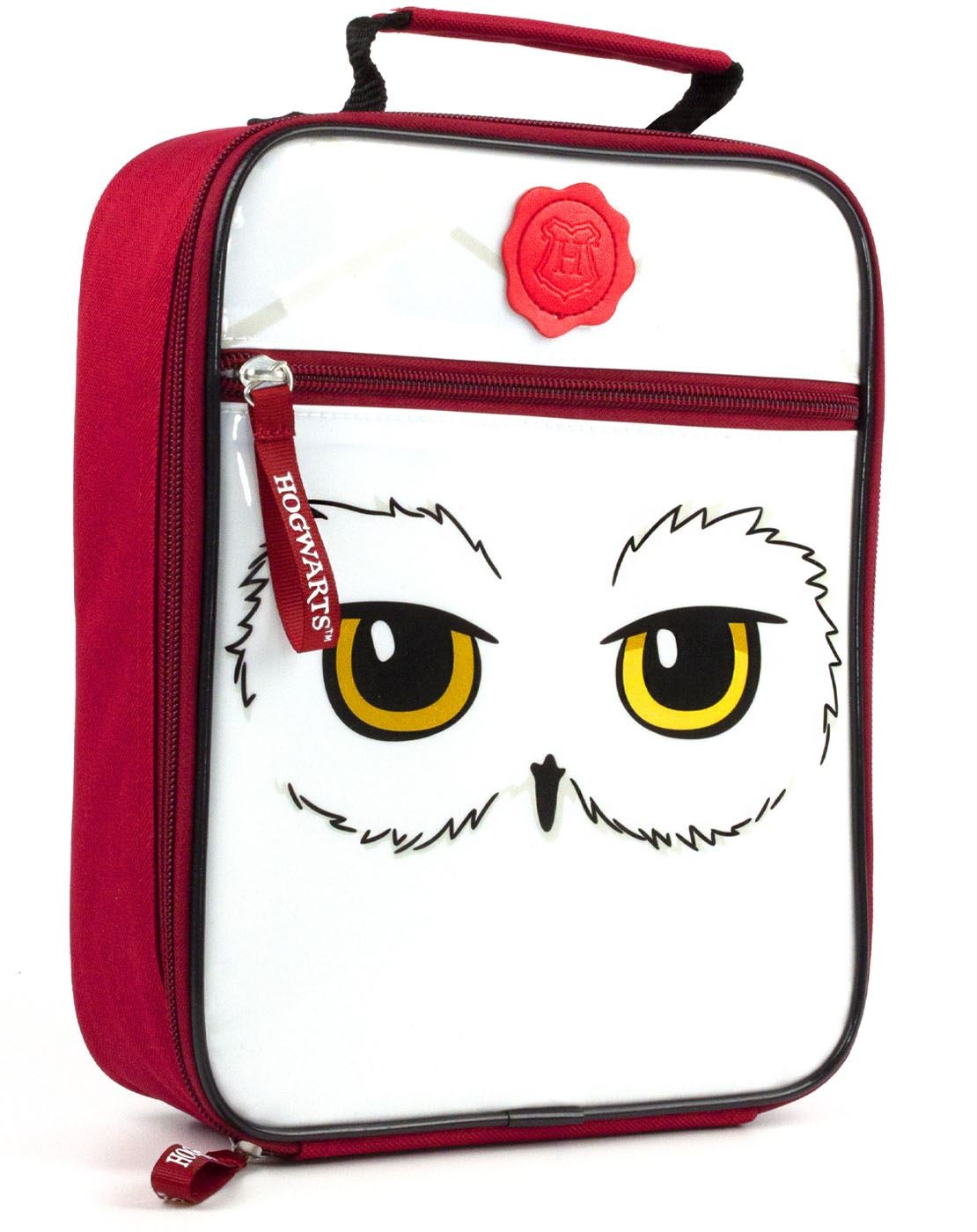 Harry Potter Zip Lunch Bag | Unisex Kids Red | Official Merch