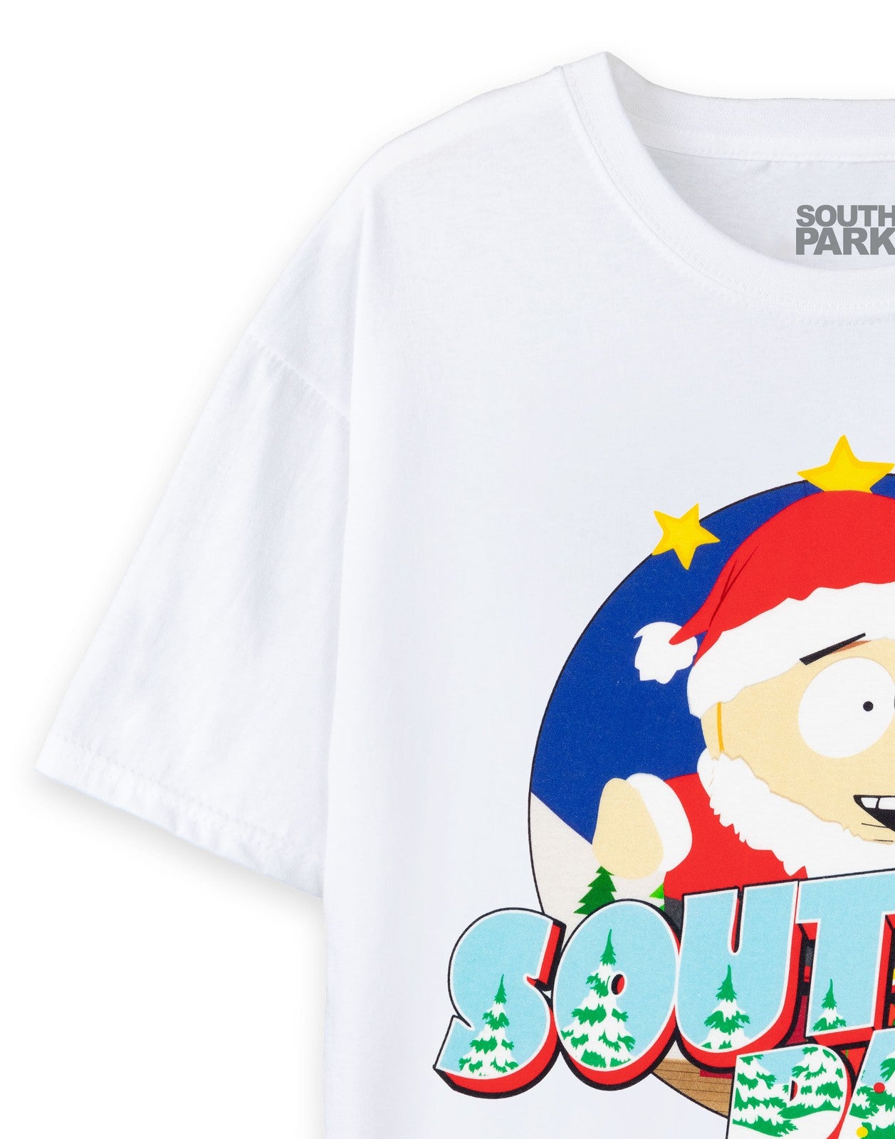 South Park Short Sleeved T-Shirt | Mens White | Official Merch