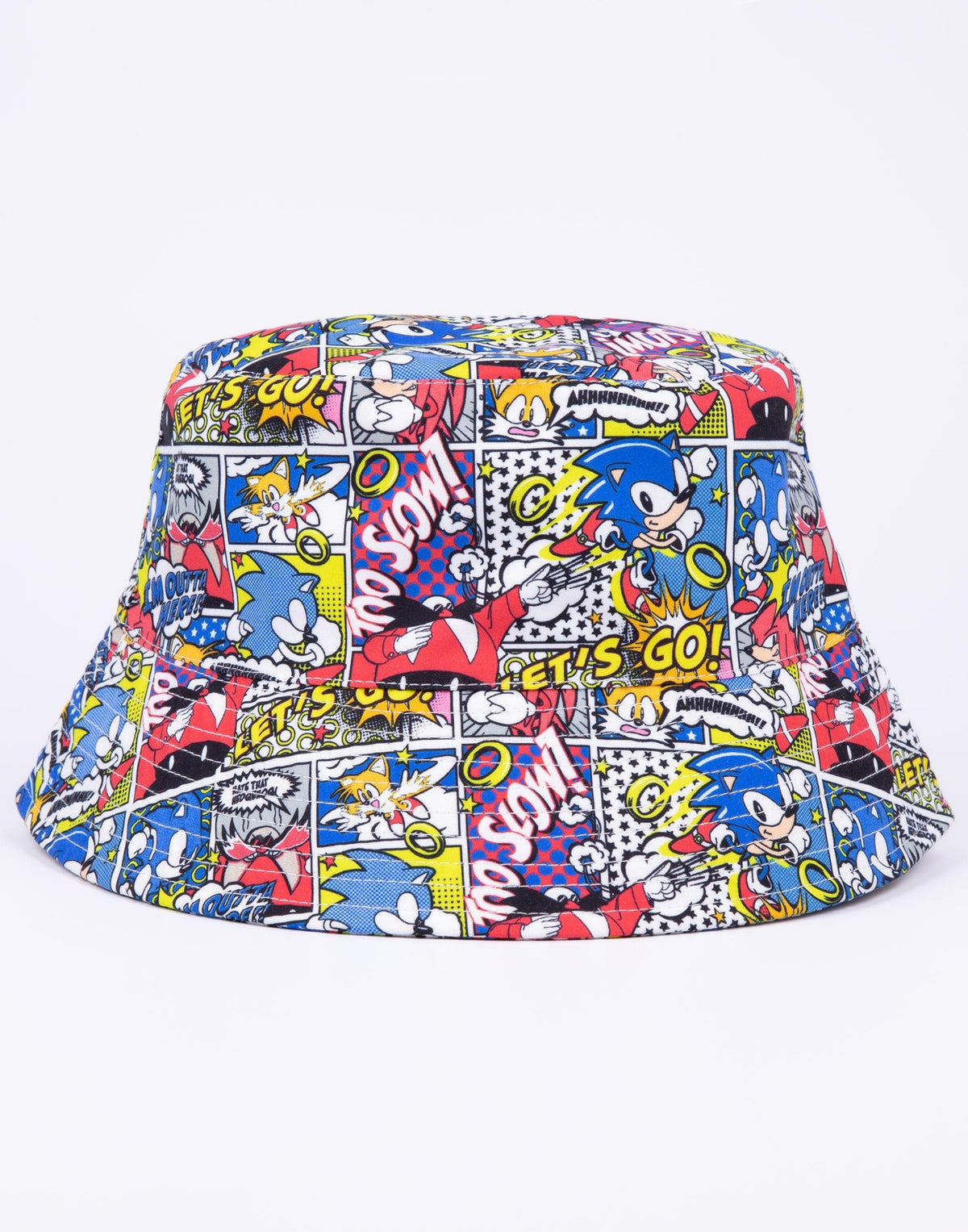 Sonic the Hedgehog Bucket Hat | Unisex Multicoloured | Official Merch