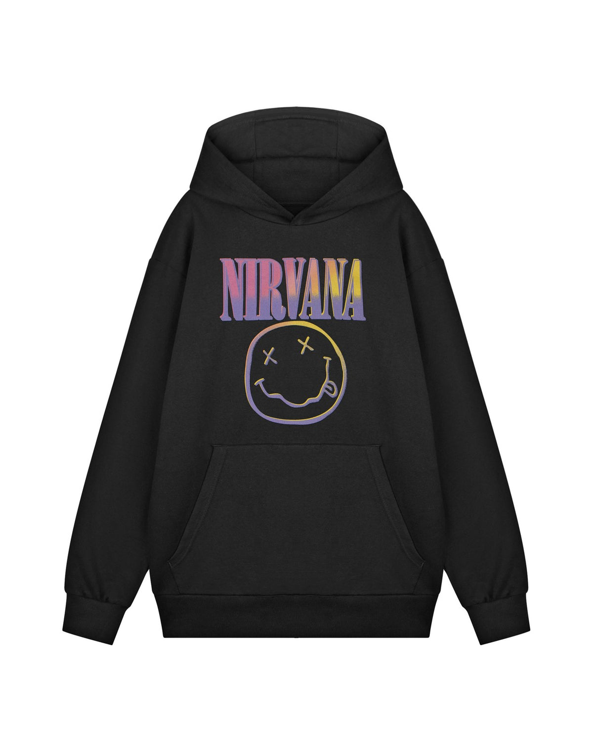 Nirvana Hoodie | Unisex Black | Official Merch
