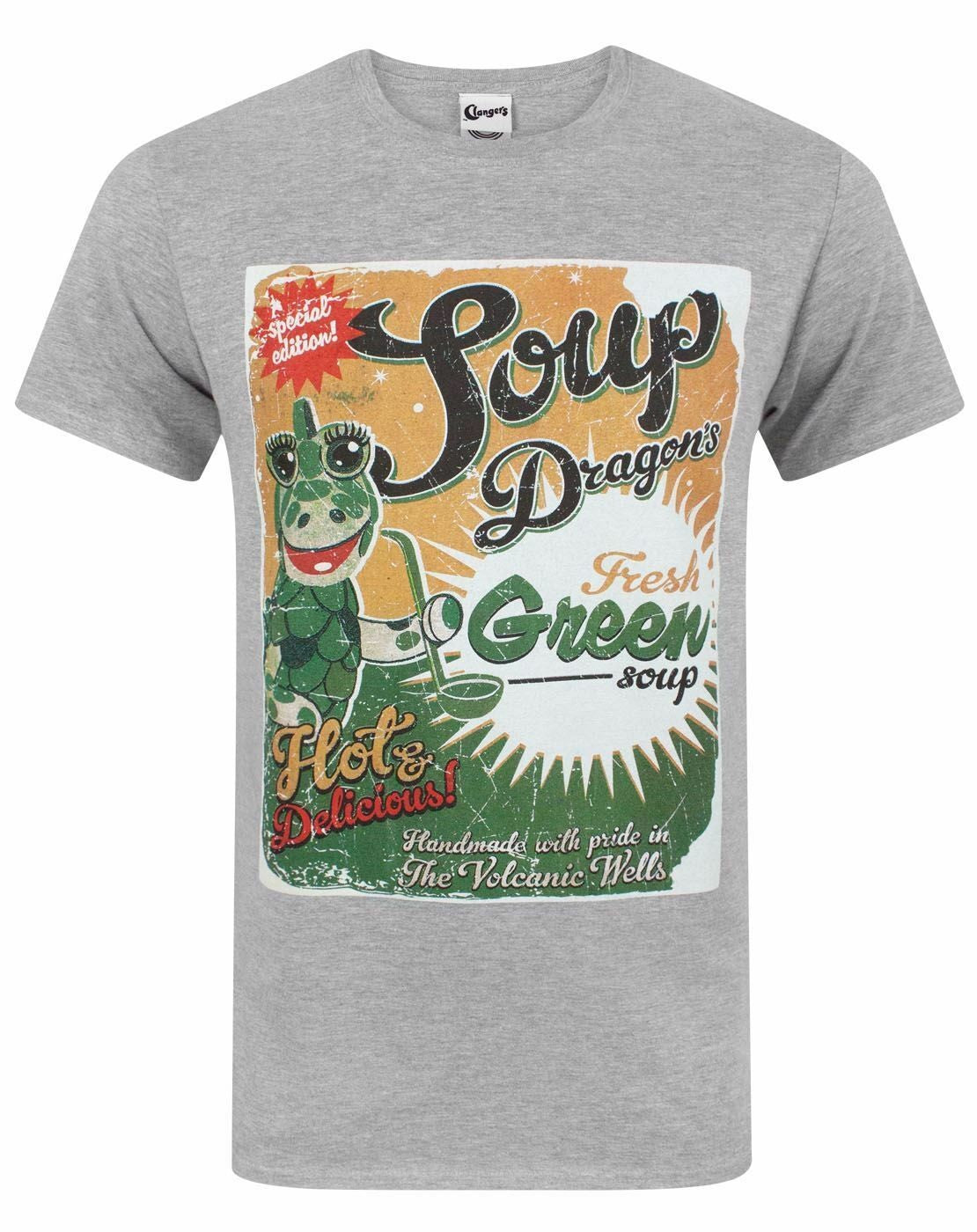 Clangers Short Sleeved T-Shirt | Mens Grey | Official Merch