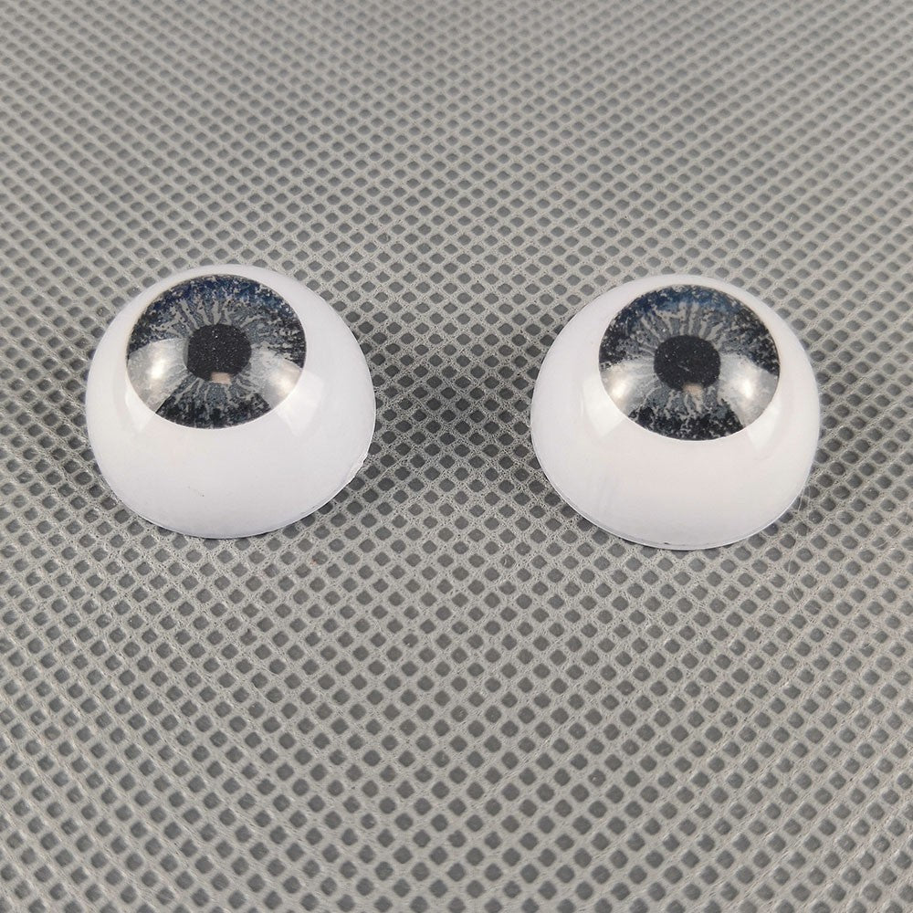 10 Pairs Half Round Acrylic Eyes Eyeballs for Reborn Baby Dolls Kit DIY Repair
