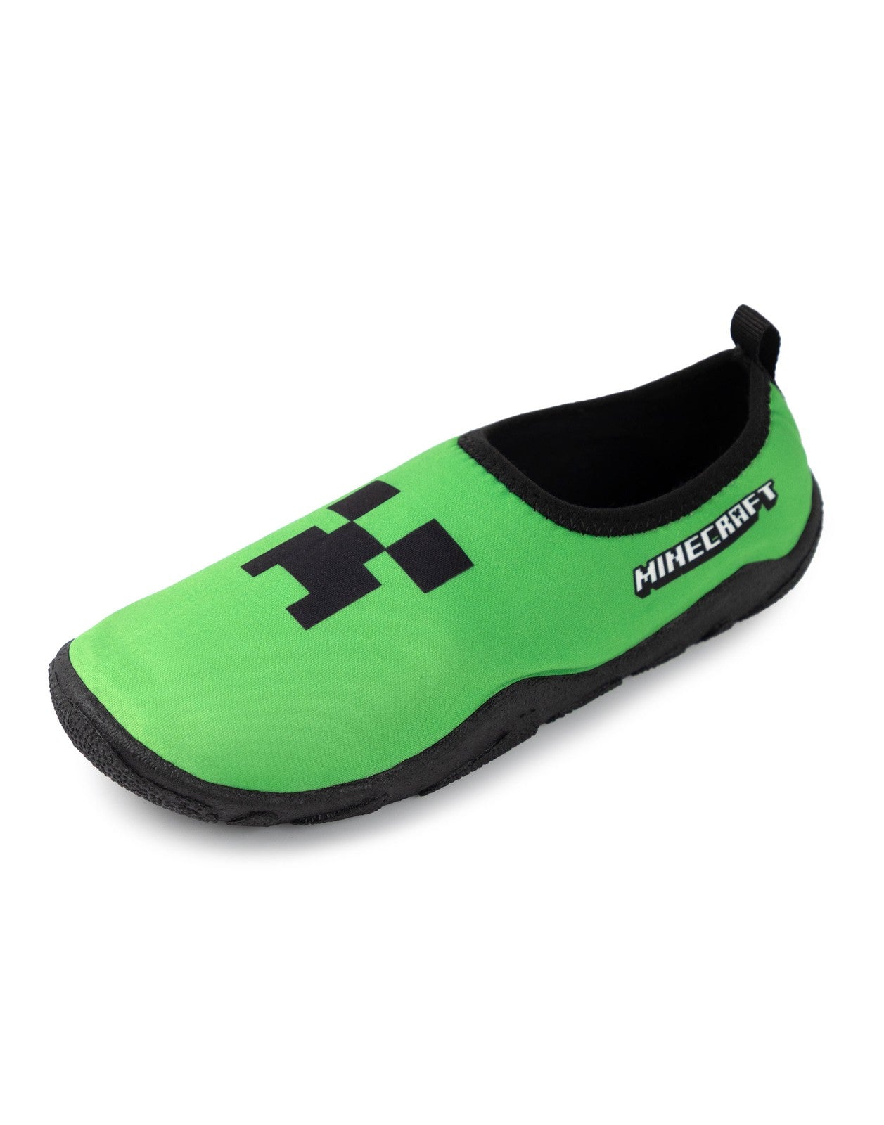 Minecraft Aqua Shoes | Boys Green Gaming | Official Merch