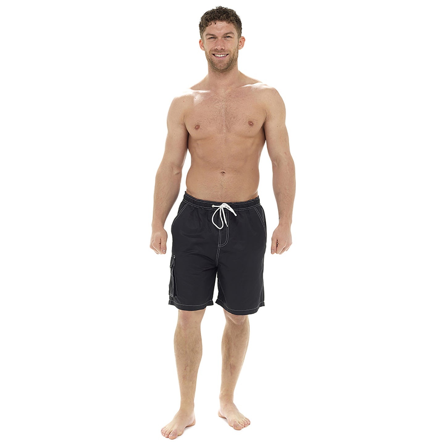 MENS MESH LINED QUICK DRY SHORTS SWIMMING GYM RUNNING SUMMER BEACH SPORTS TRUNKS
