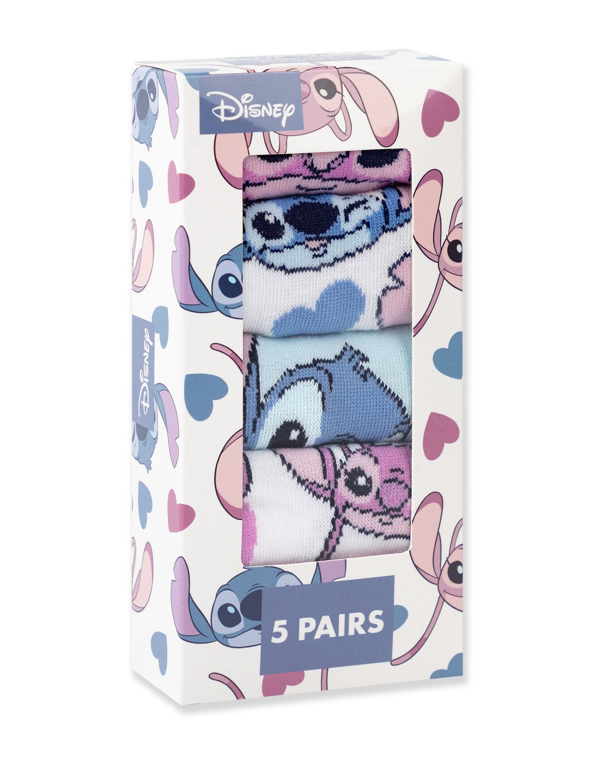 Disney Calf Socks Set of 5 | Girls Multicoloured | Official Merch