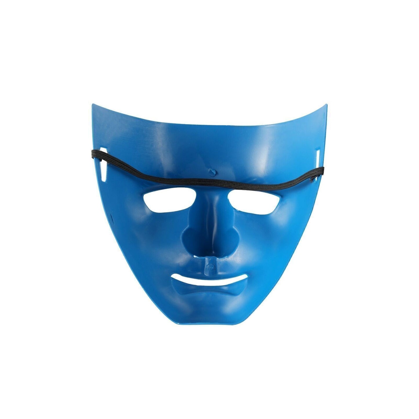 Halloween Mask Plain Blue Costume Adult Outfit Scary Spooky Horror Party