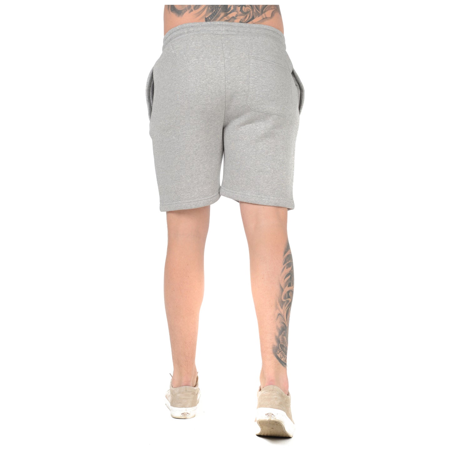 PACK OF 2 MENS JOGGING SHORTS SWEAT JERSEY FLEECE JOGGERS SUMMER RUNNING BOTTOMS