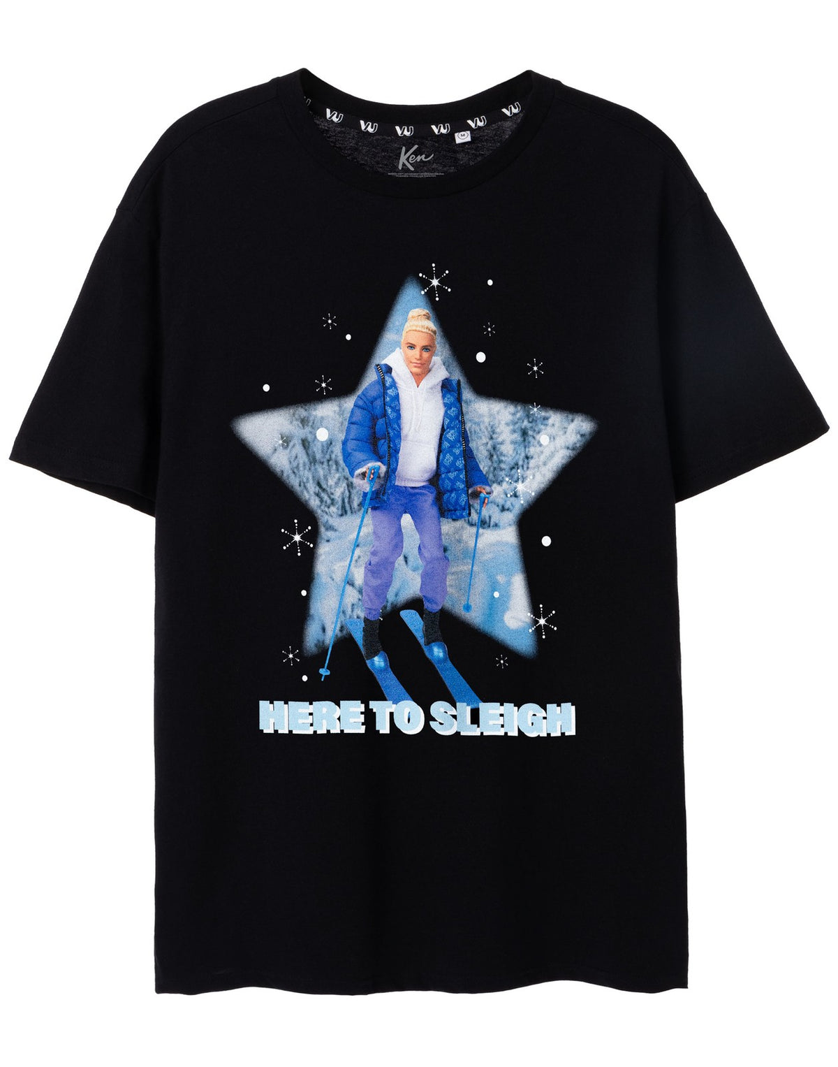 Barbie Short Sleeved T-Shirt | Mens Black | Official Merch
