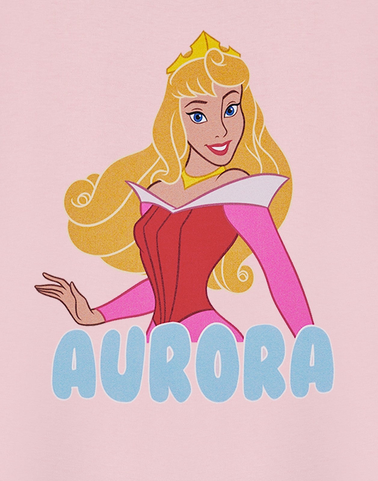 Disney Short Sleeved T-Shirt | Girls Pink | Official Merch