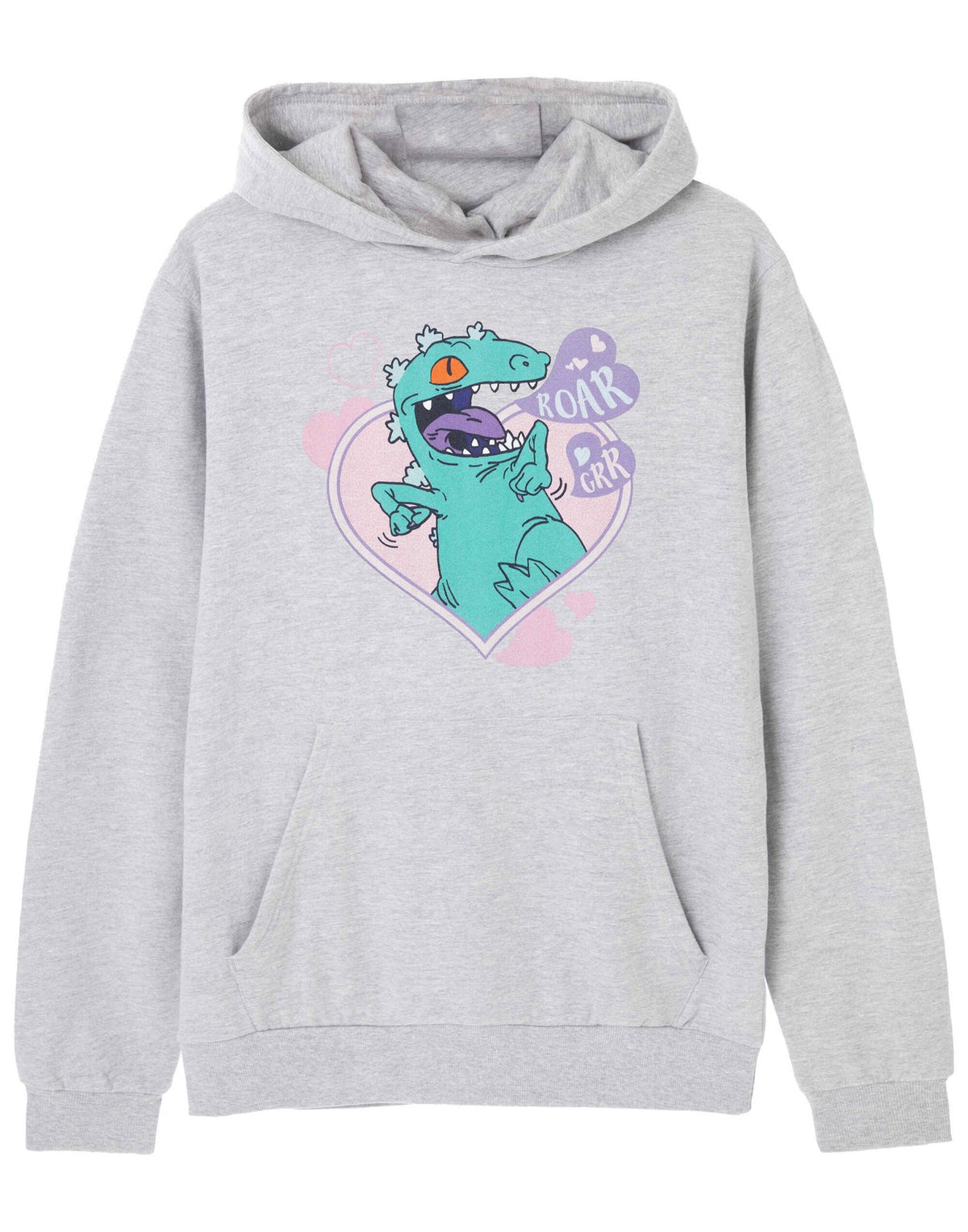 Rugrats Hoodie | Womens Grey Marl | Official Merch