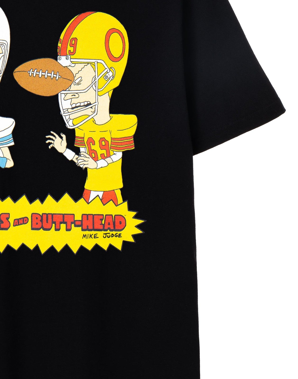 Beavis And Butthead Short Sleeved T-Shirt | Mens Black | Official Merch